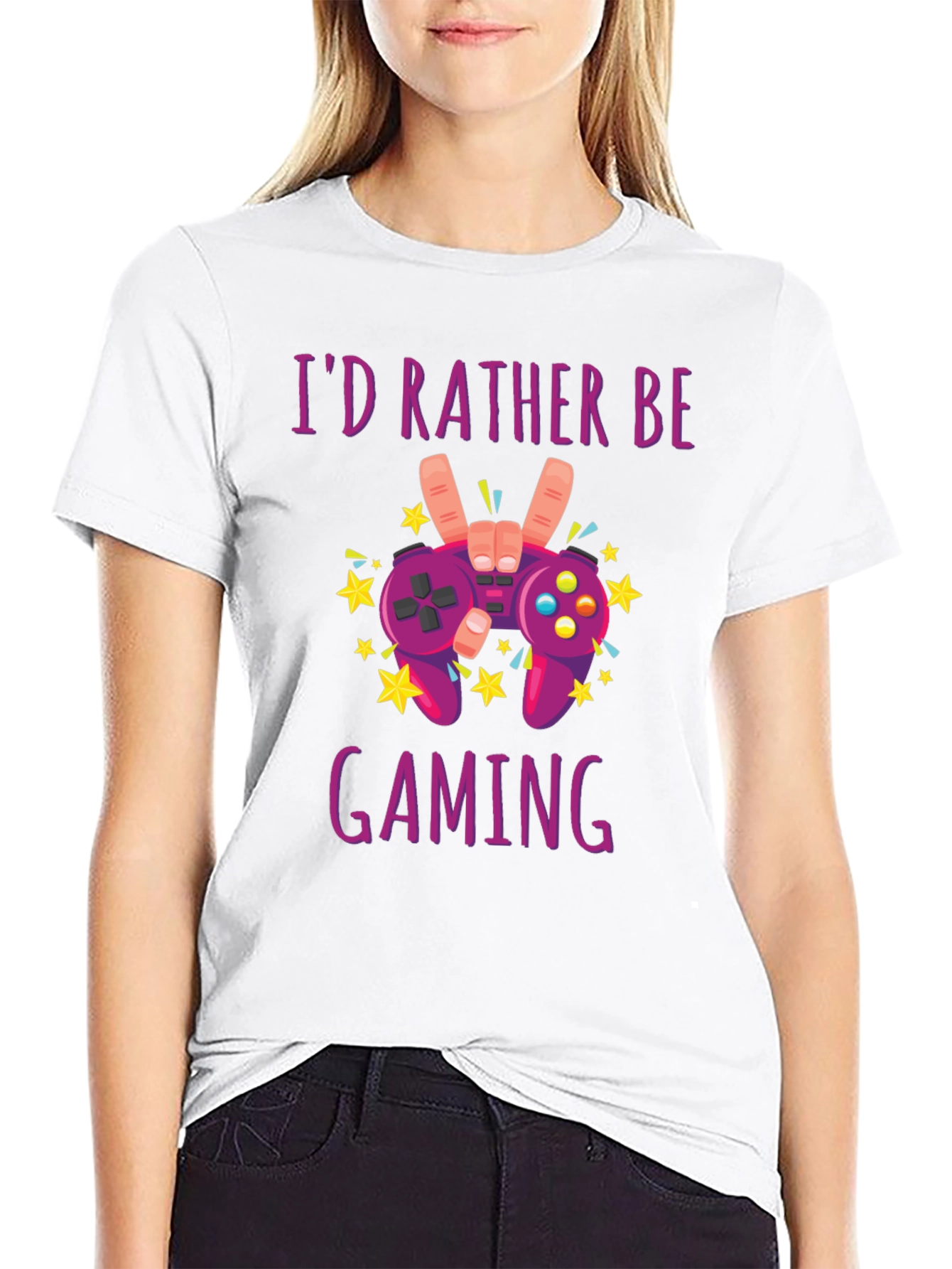 Id Rather Be Gaming T-Shirt