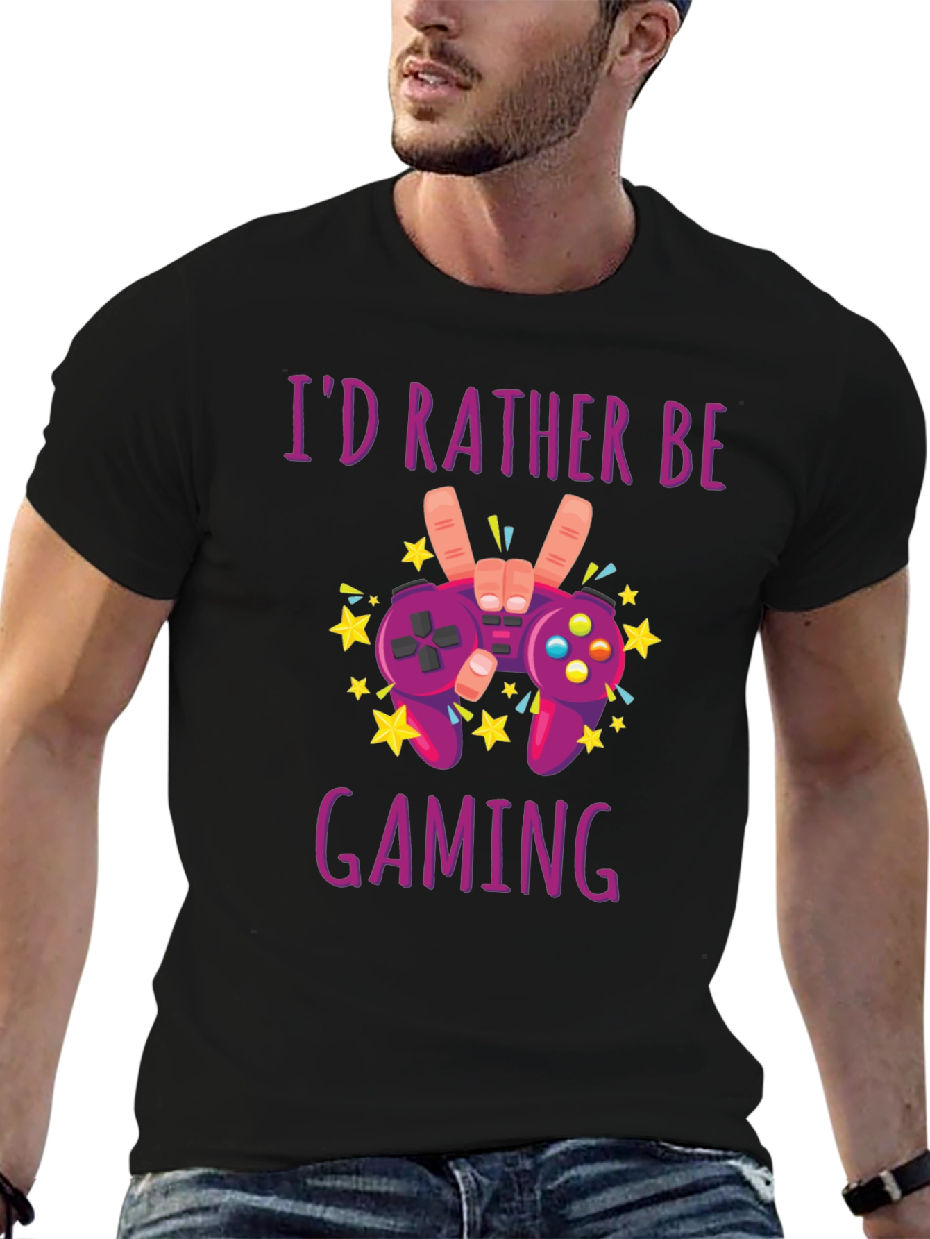 Id Rather Be Gaming T-Shirt