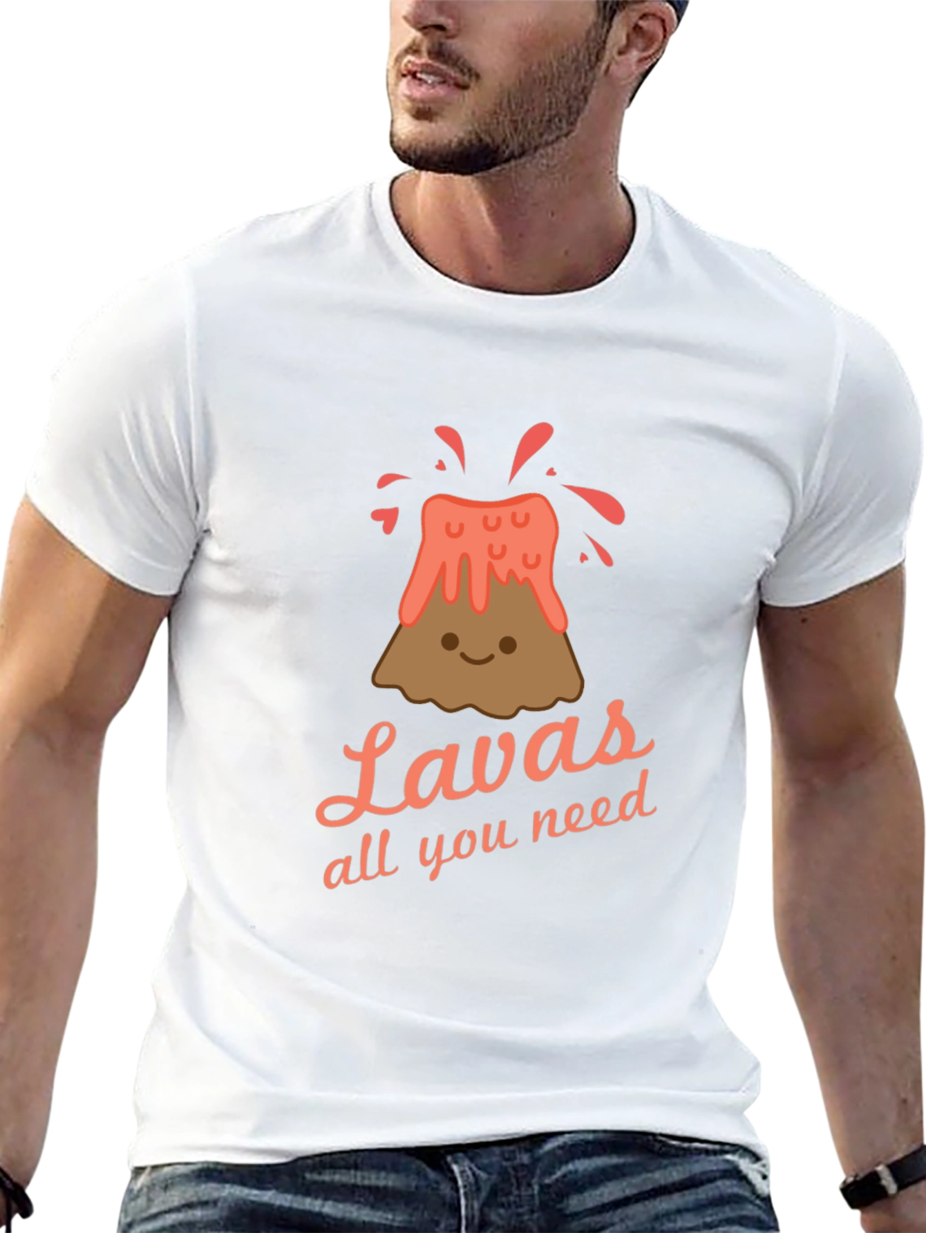 Cute Lava Volcano Graphic T-Shirt -  All You Need!