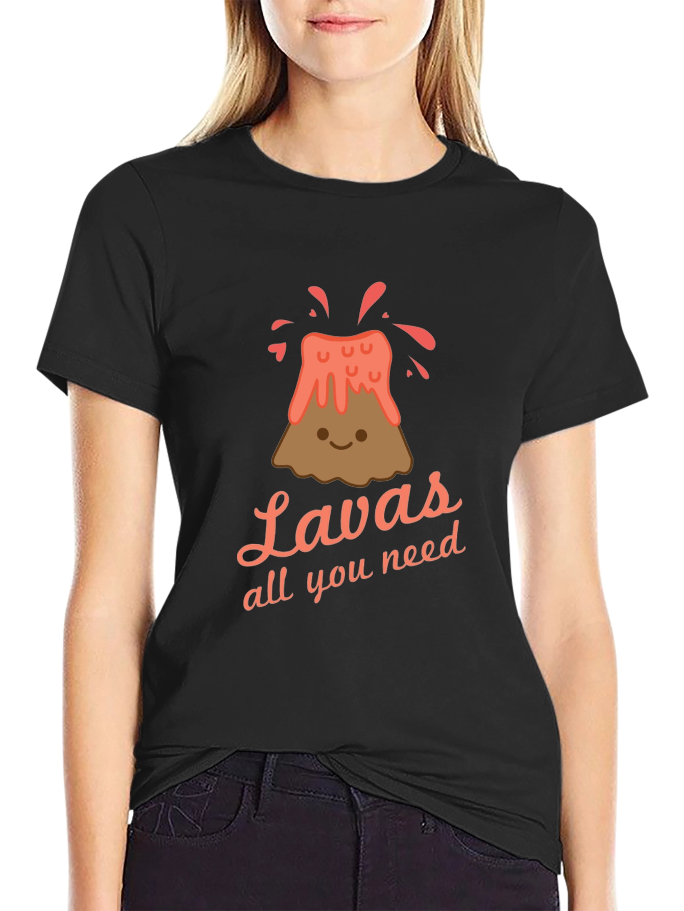 Cute Lava Volcano Graphic T-Shirt -  All You Need!