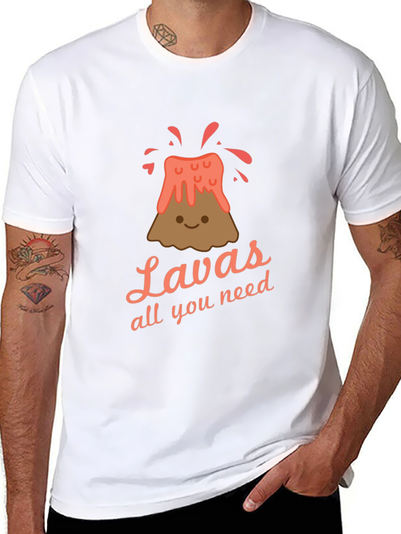 Cute Lava Volcano Graphic T-Shirt -  All You Need!