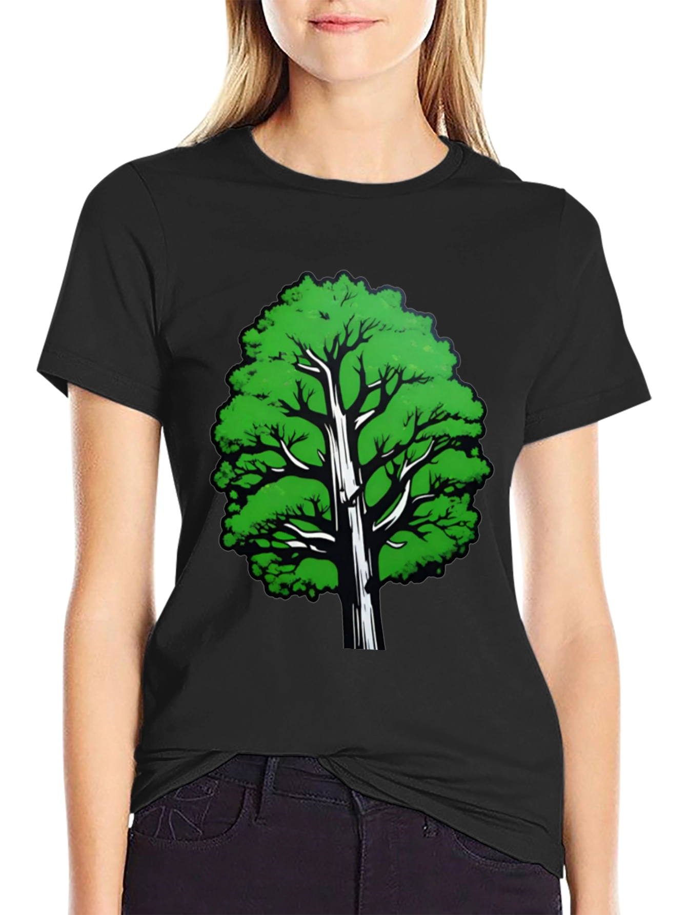 Tree Graphic Tee - Nature Inspired Design