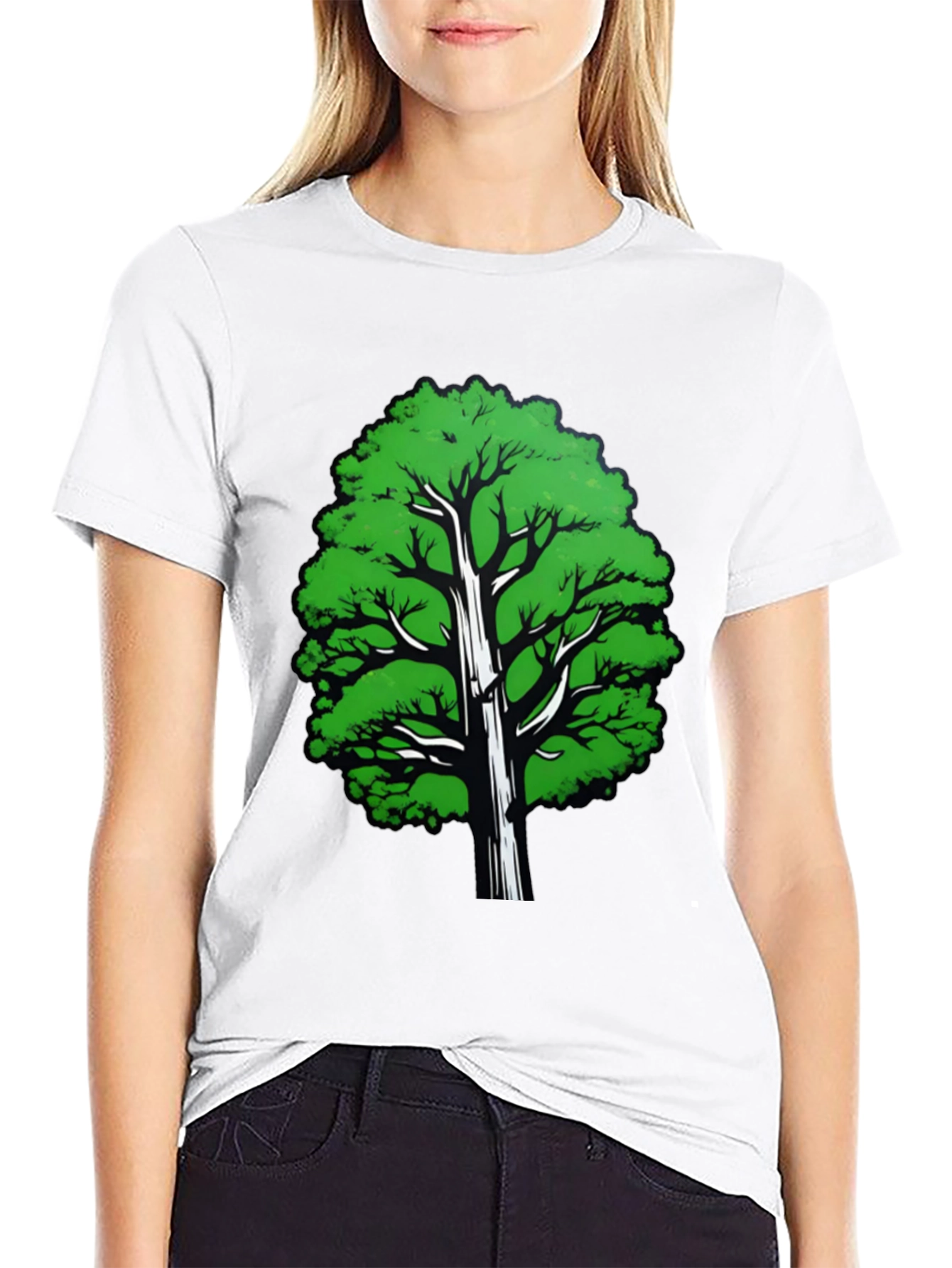 Tree Graphic Tee - Nature Inspired Design