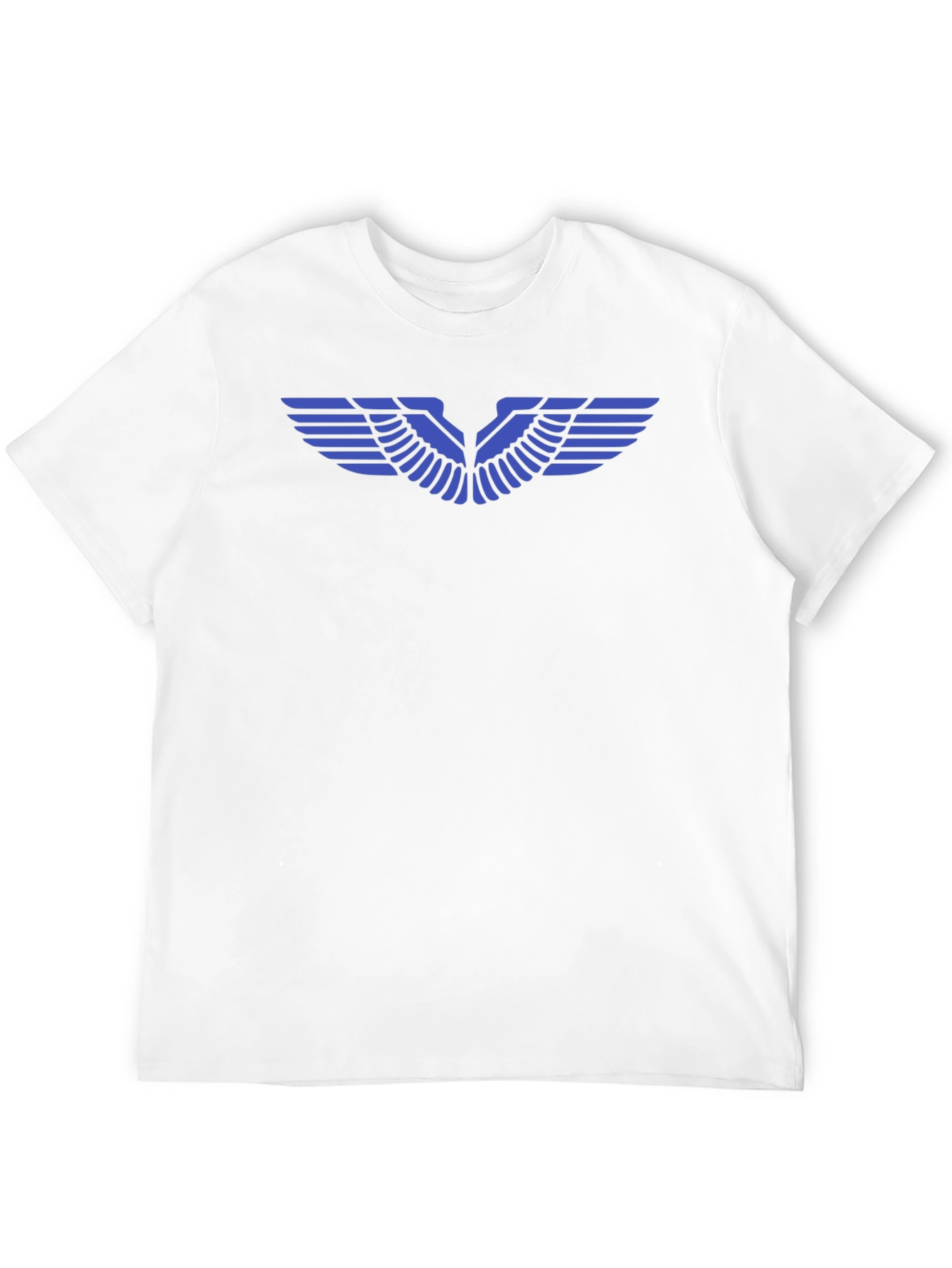 Winged Design Black T-Shirt