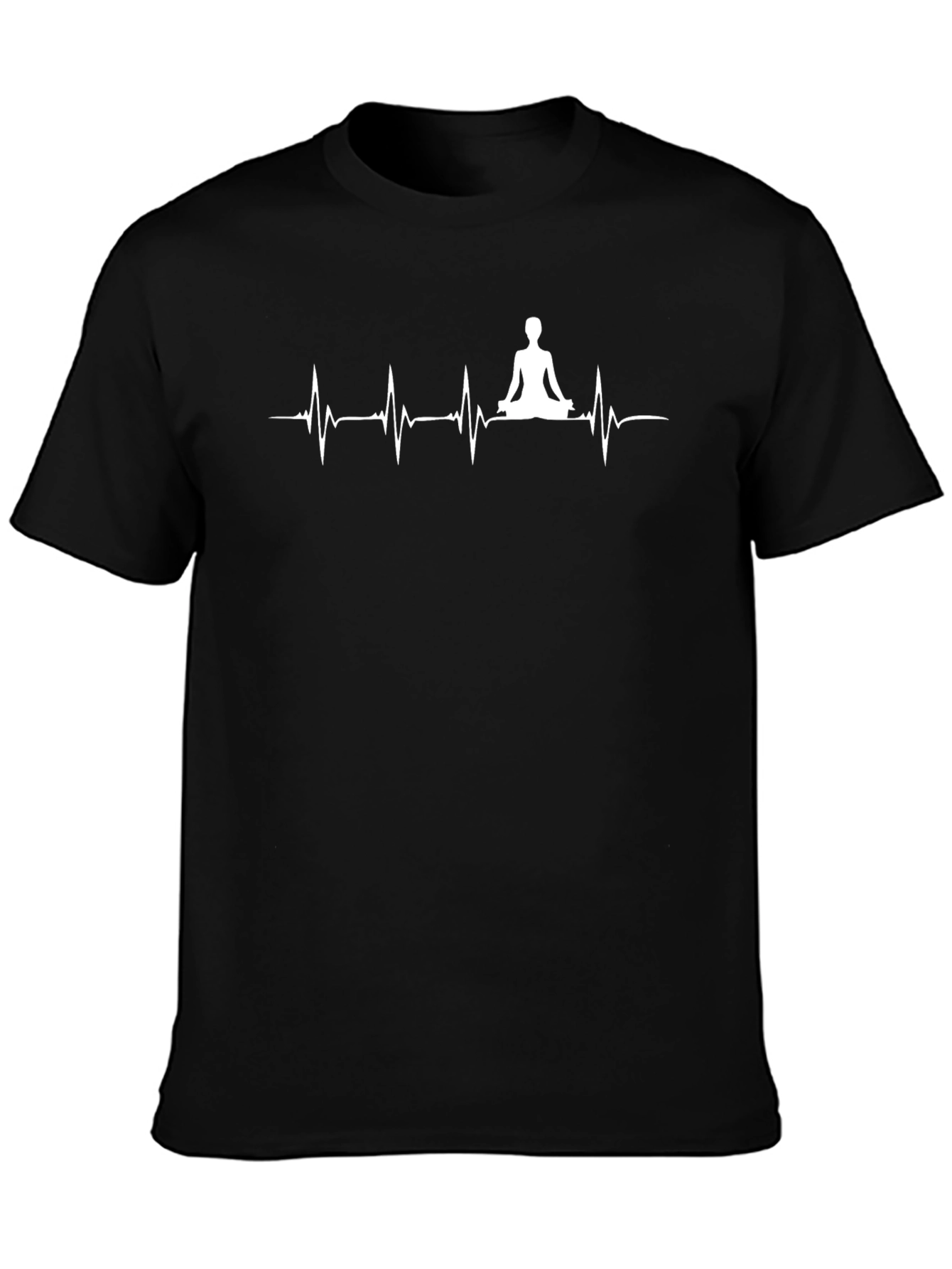 Yoga Heartbeat T-Shirt - Meditate in Style