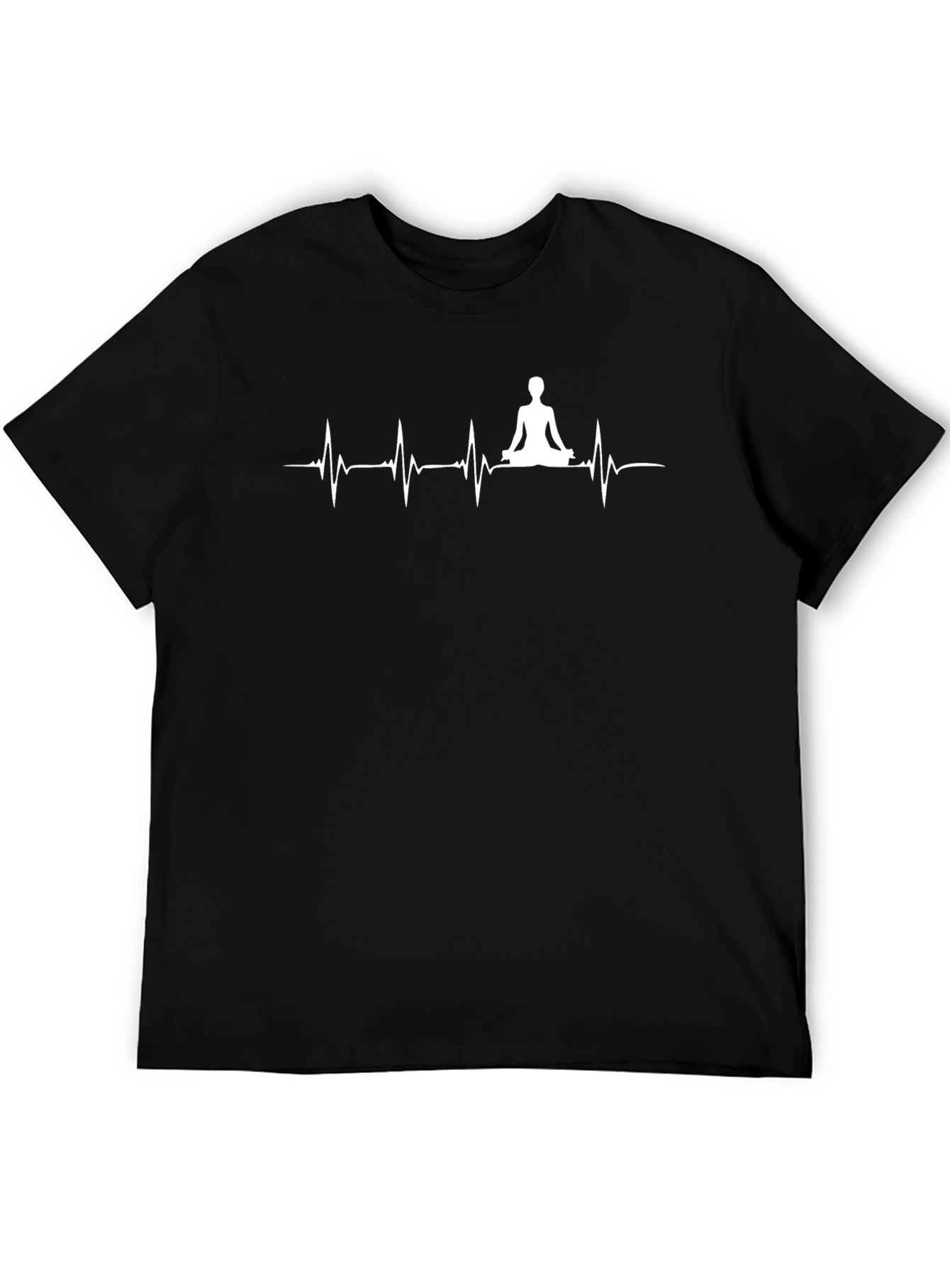 Yoga Heartbeat T-Shirt - Meditate in Style