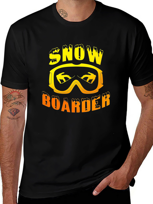 Snowboarder Graphic T-Shirt - Cool Winter Sports Tee