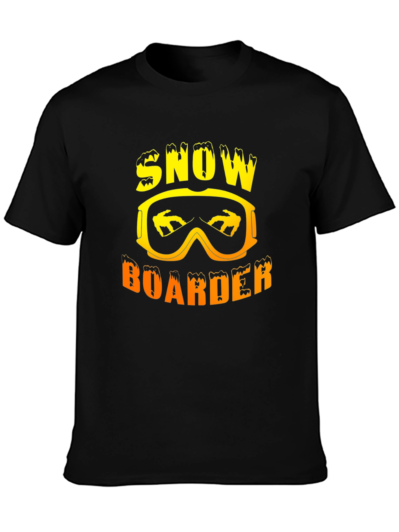 Snowboarder Graphic T-Shirt - Cool Winter Sports Tee