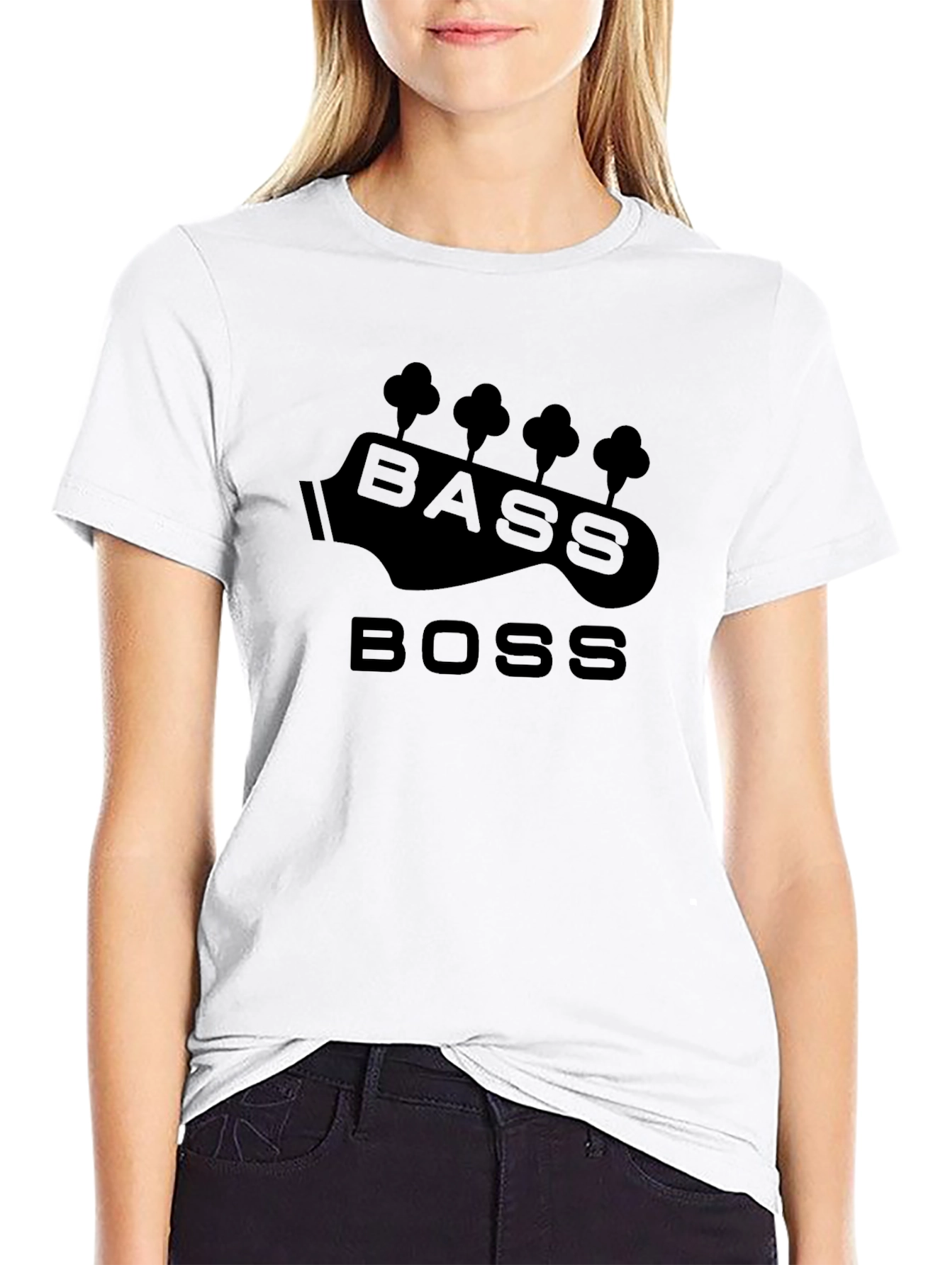 Bass Boss Graphic T-Shirt - Musician Style