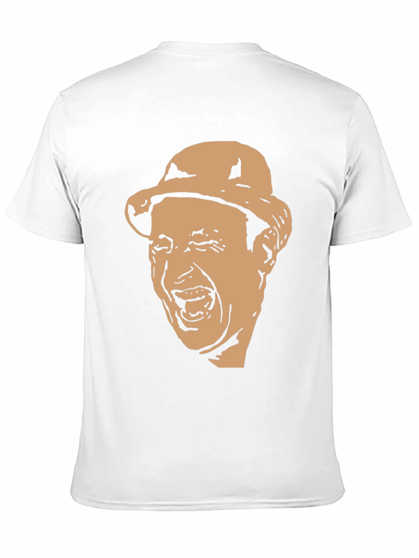 Funny Face Graphic Black T-Shirt