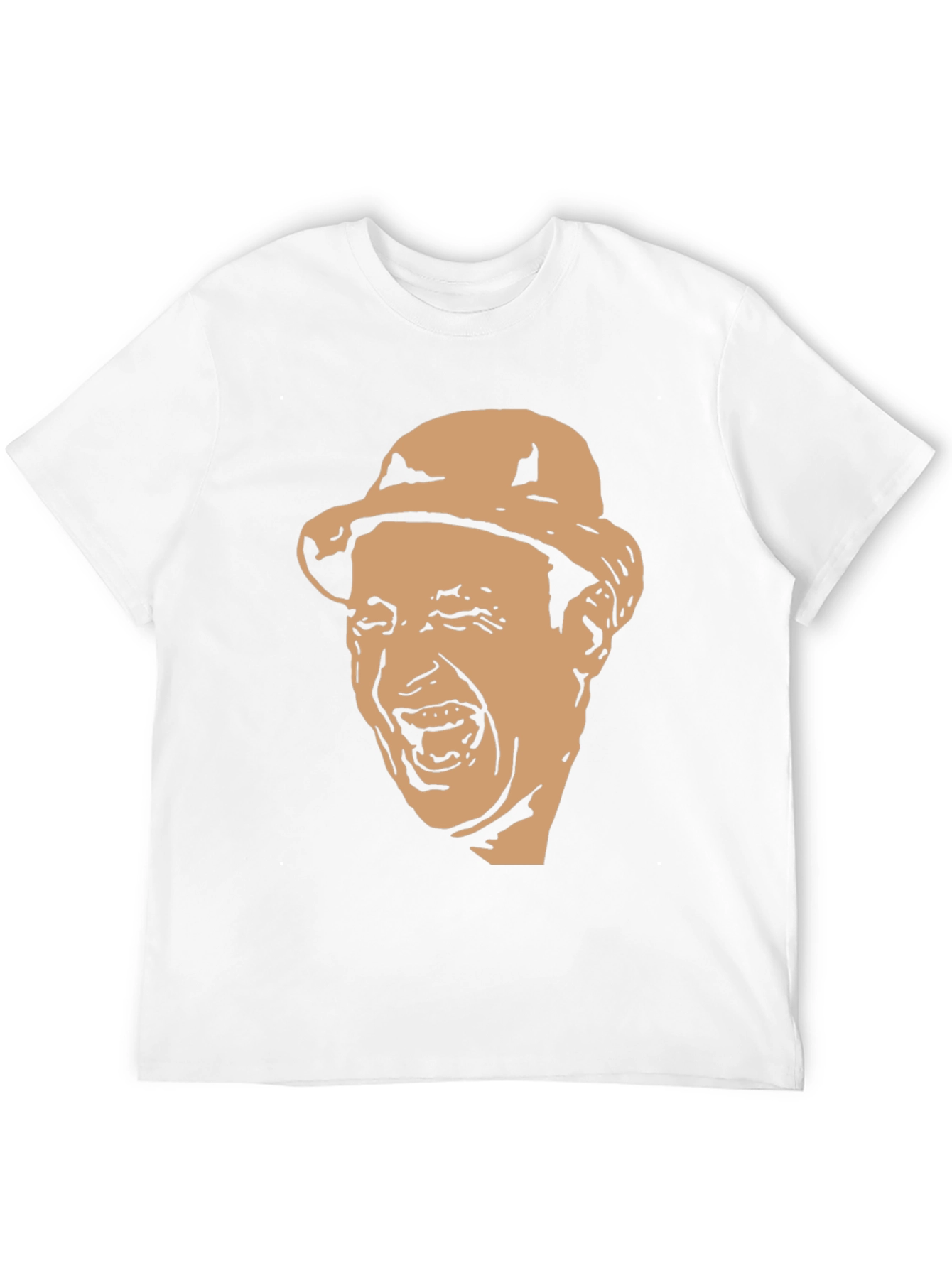 Funny Face Graphic Black T-Shirt