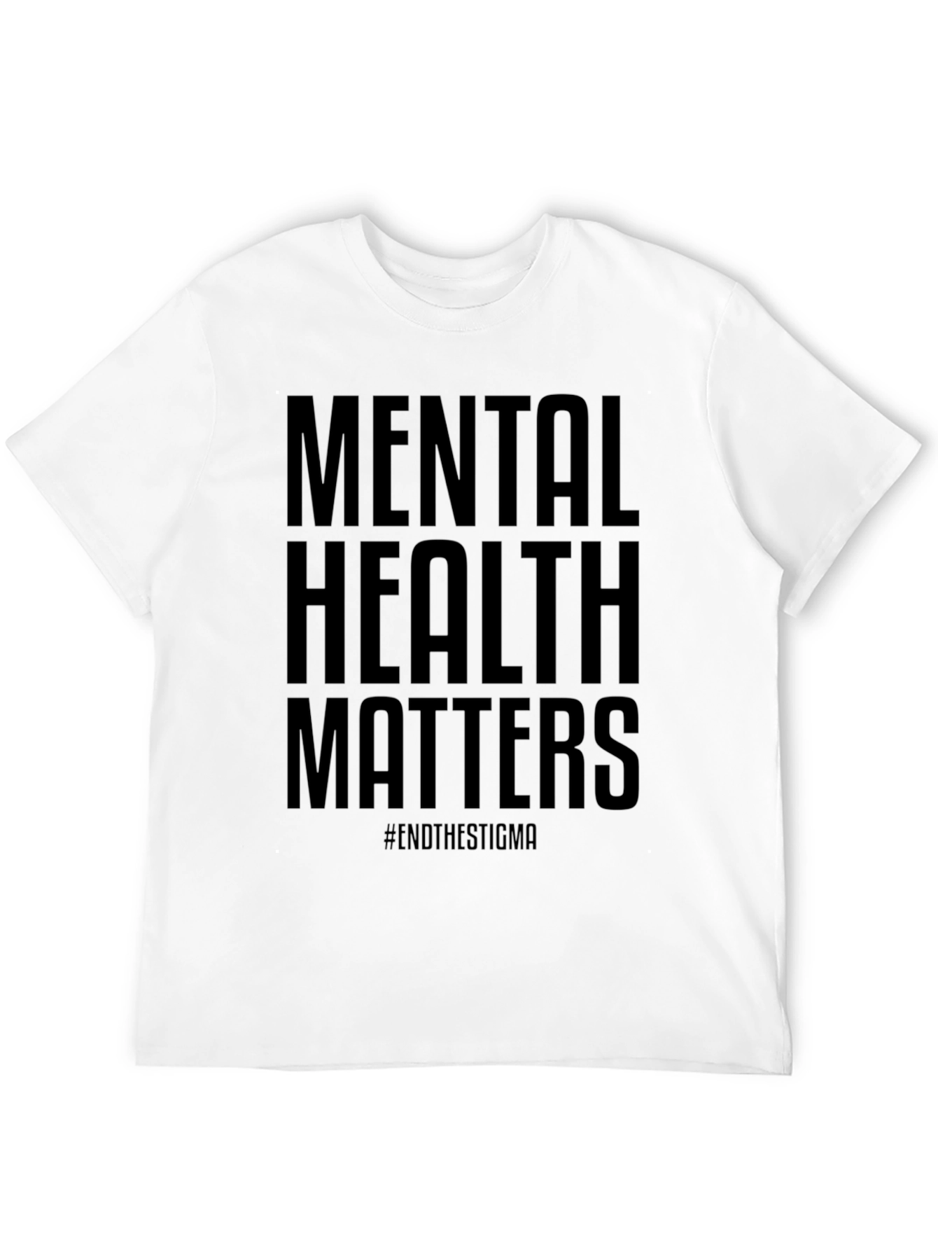 Mental Health Matters Black Graphic Tee