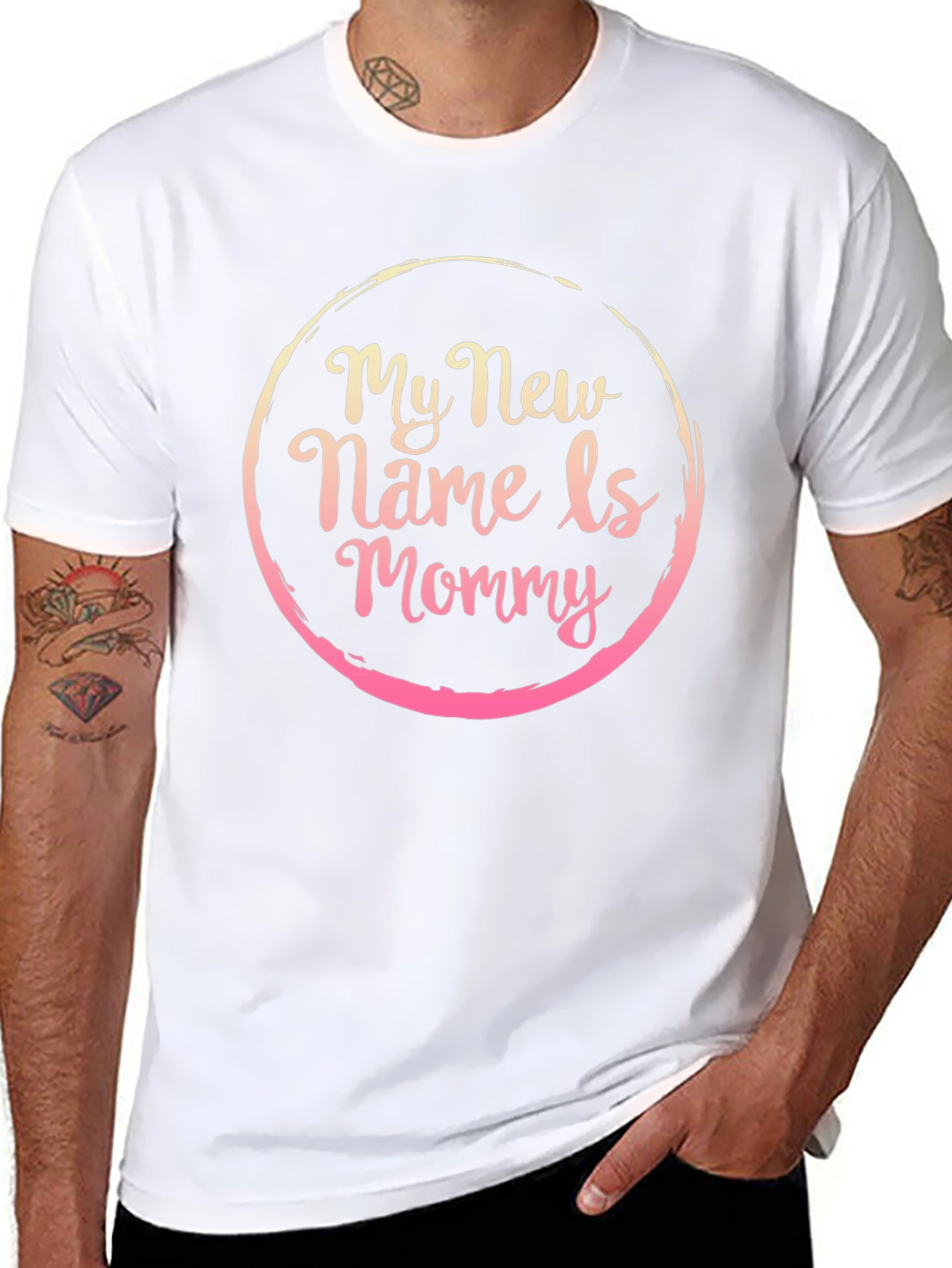 My New Name Is Mommy Graphic T-Shirt