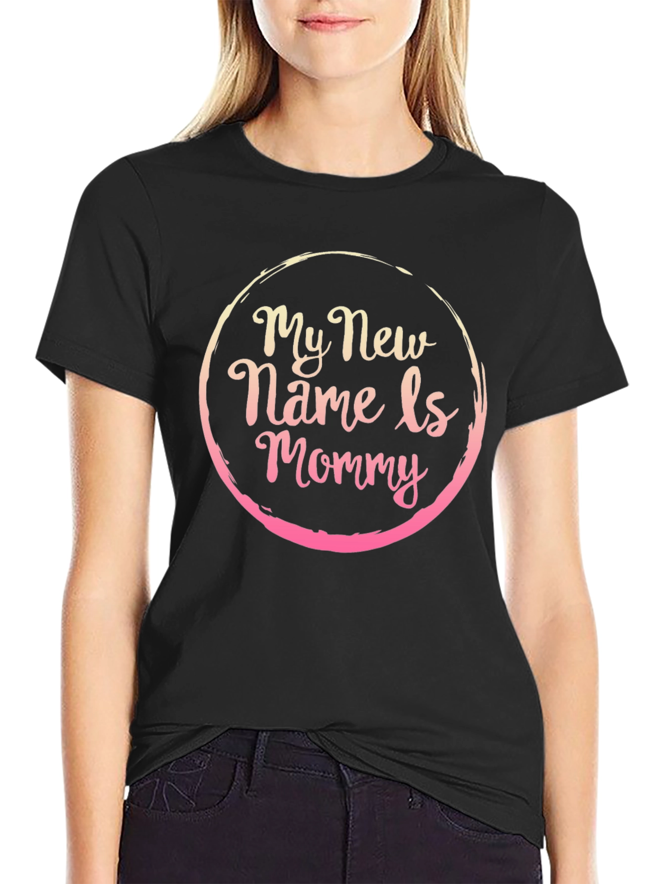 My New Name Is Mommy Graphic T-Shirt