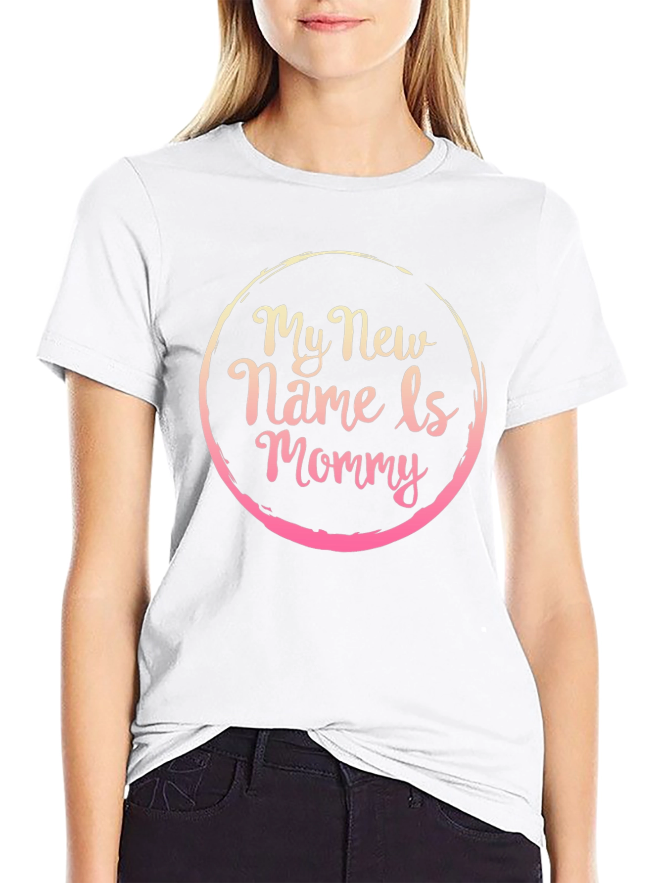 My New Name Is Mommy Graphic T-Shirt