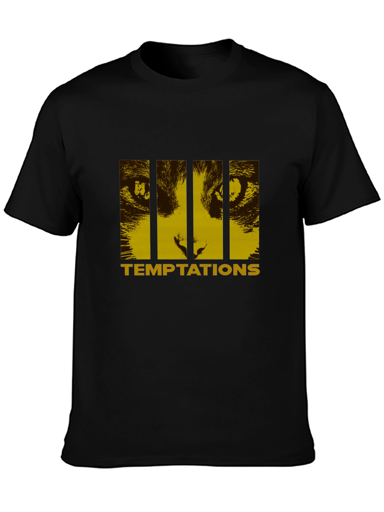 Temptations Cat Eyes T-Shirt - Unique Design
