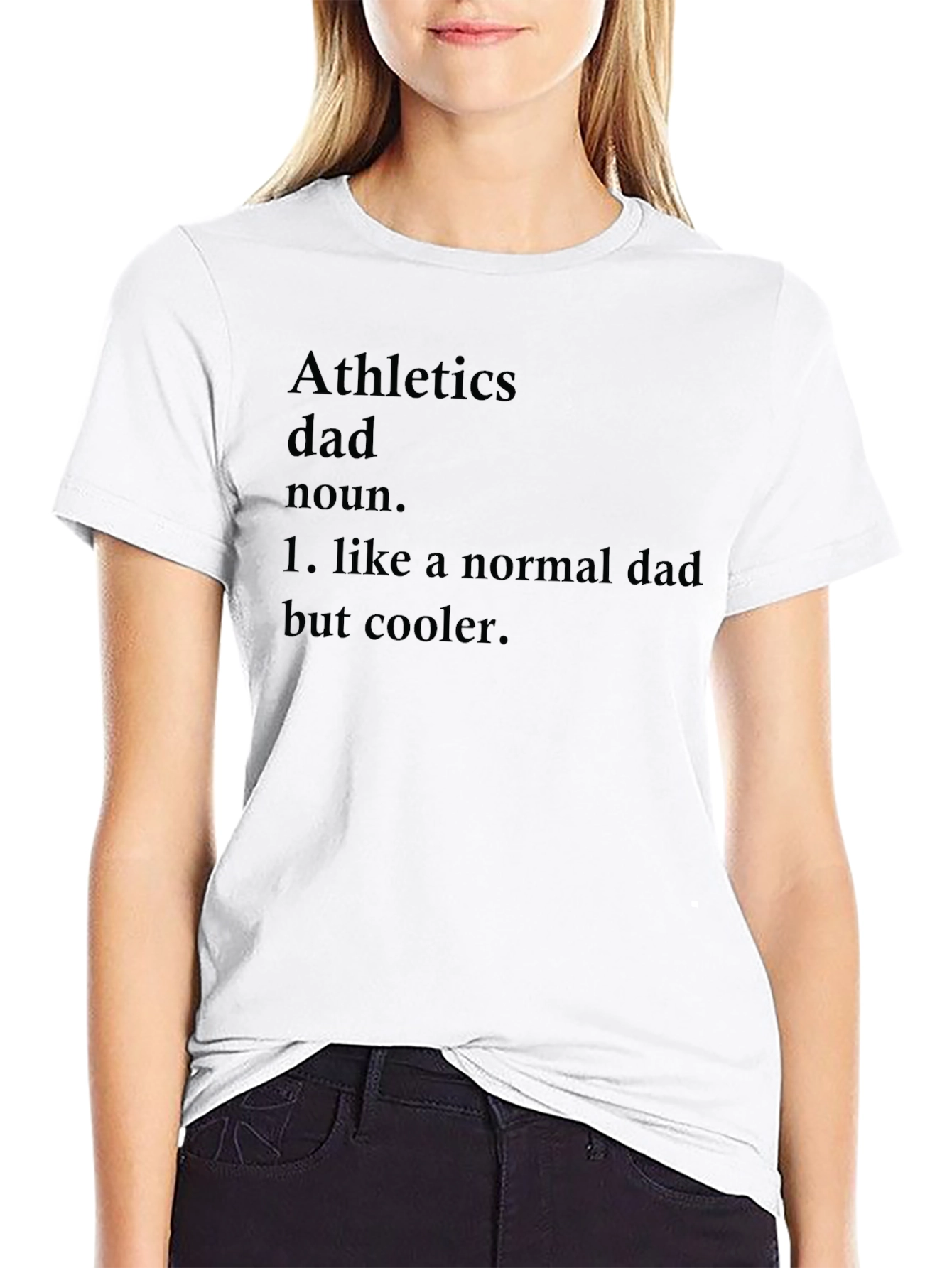 Athletics Dad T-Shirt - Cool Dad Definition Tee
