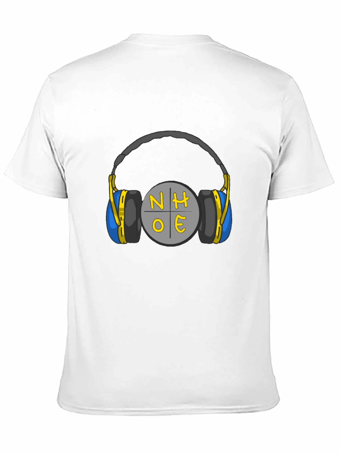 NH OE Headphones Graphic Tee - Black