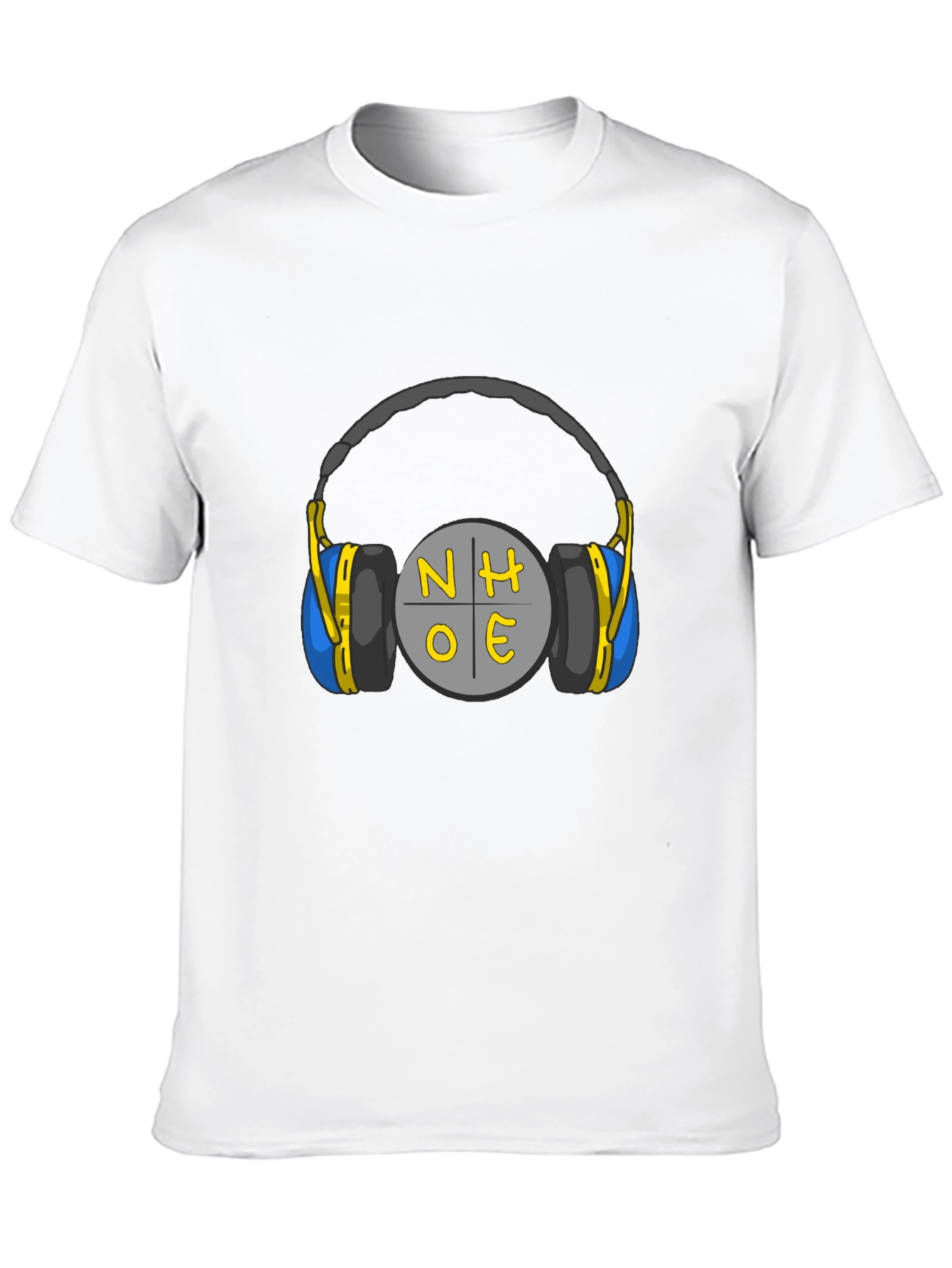 NH OE Headphones Graphic Tee - Black