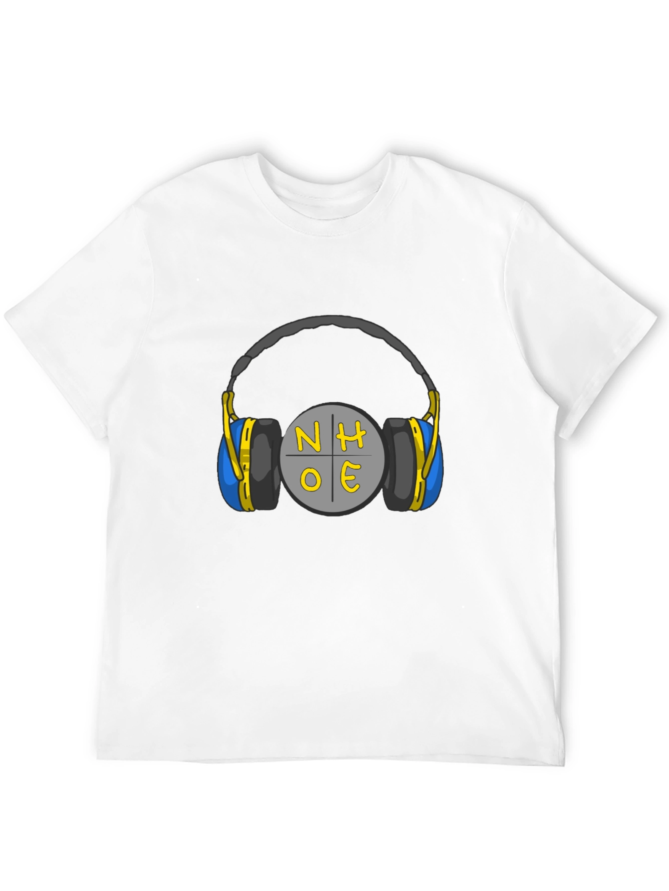 NH OE Headphones Graphic Tee - Black
