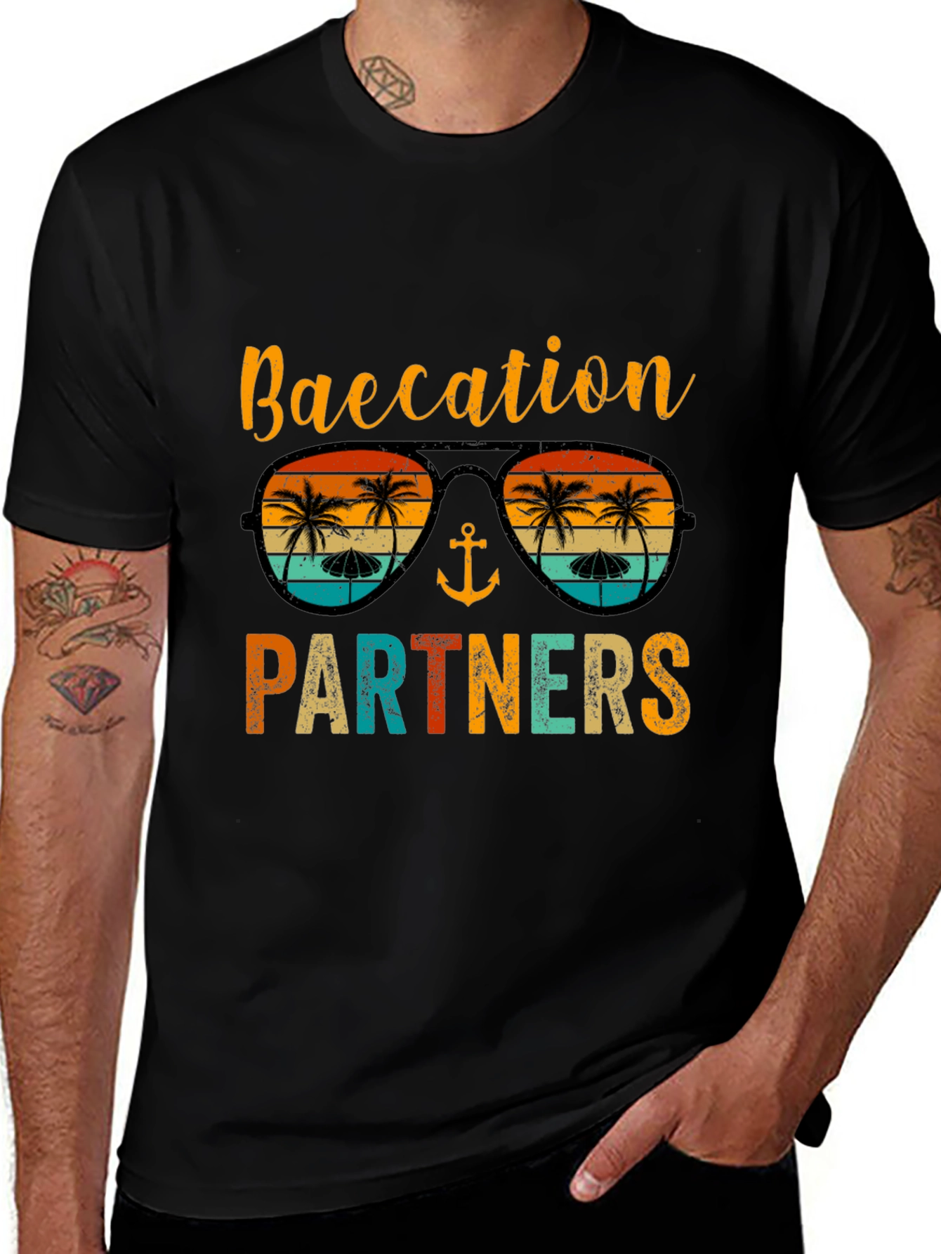 Vacation Partners Graphic Tee - Beach Trip Ready!