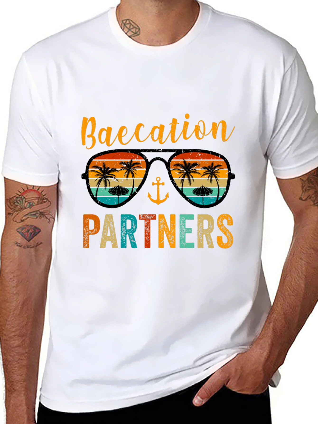 Vacation Partners Graphic Tee - Beach Trip Ready!