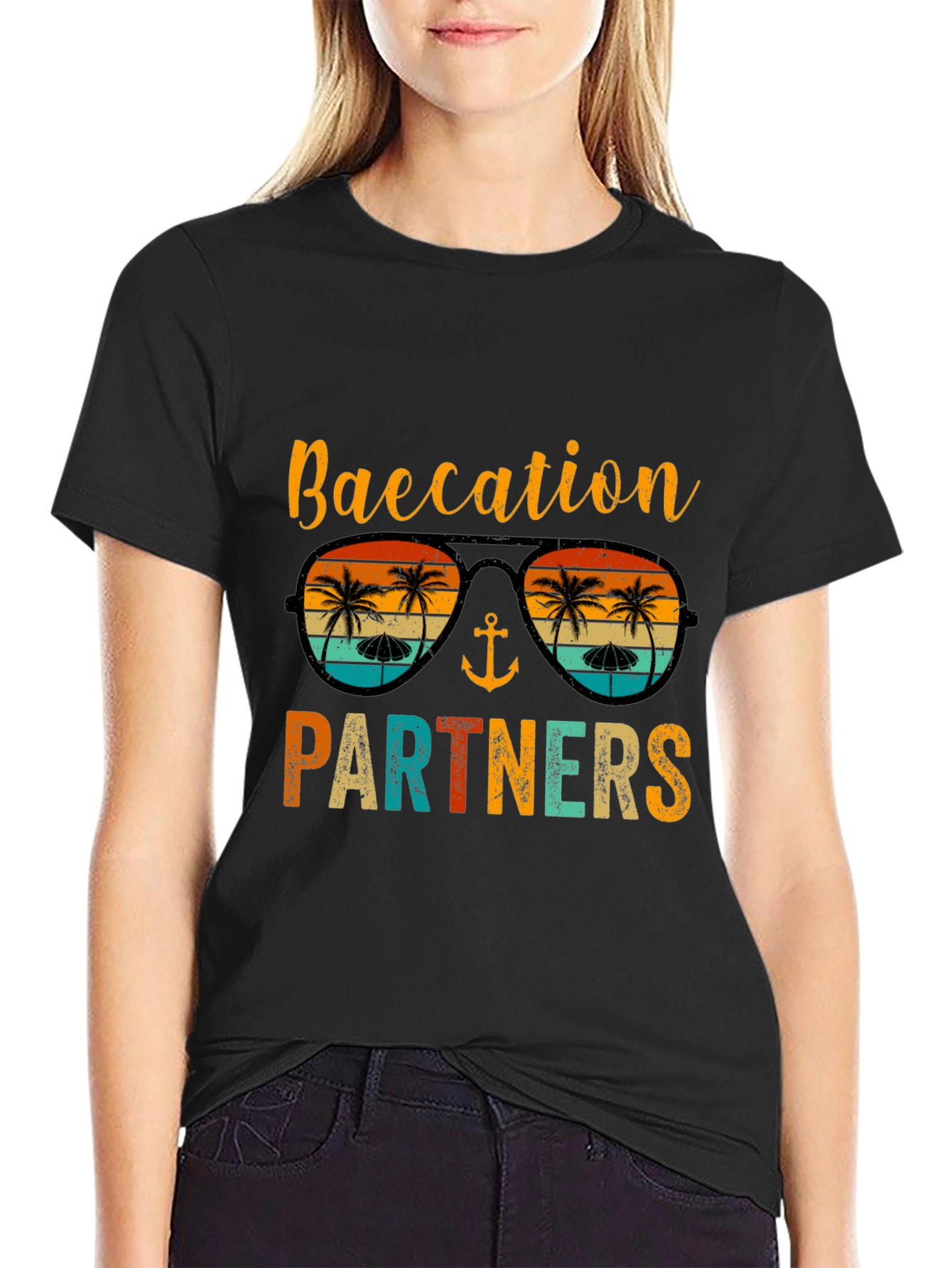 Vacation Partners Graphic Tee - Beach Trip Ready!
