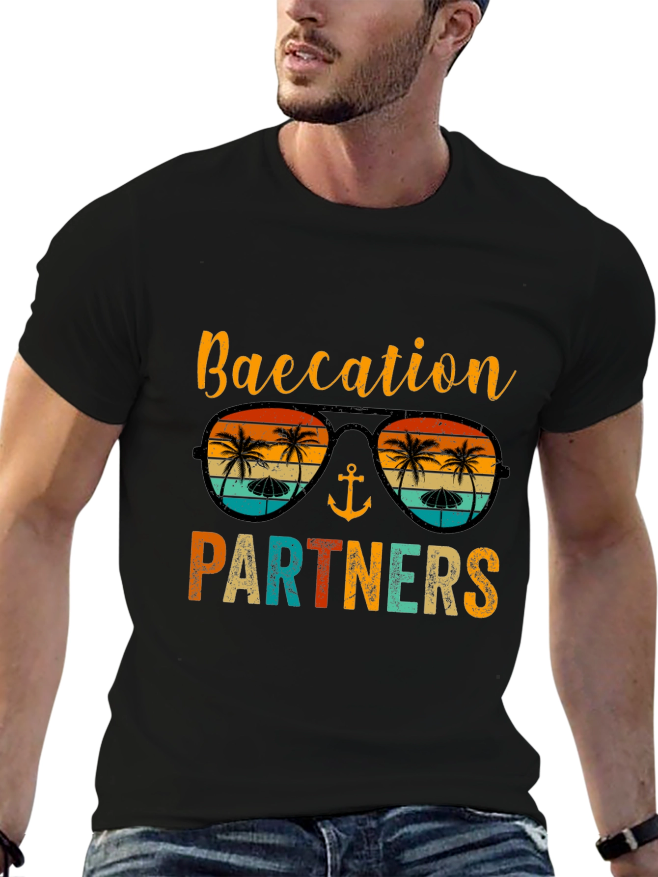 Vacation Partners Graphic Tee - Beach Trip Ready!
