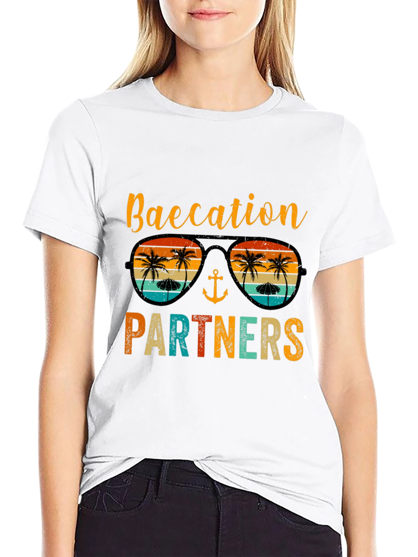Vacation Partners Graphic Tee - Beach Trip Ready!