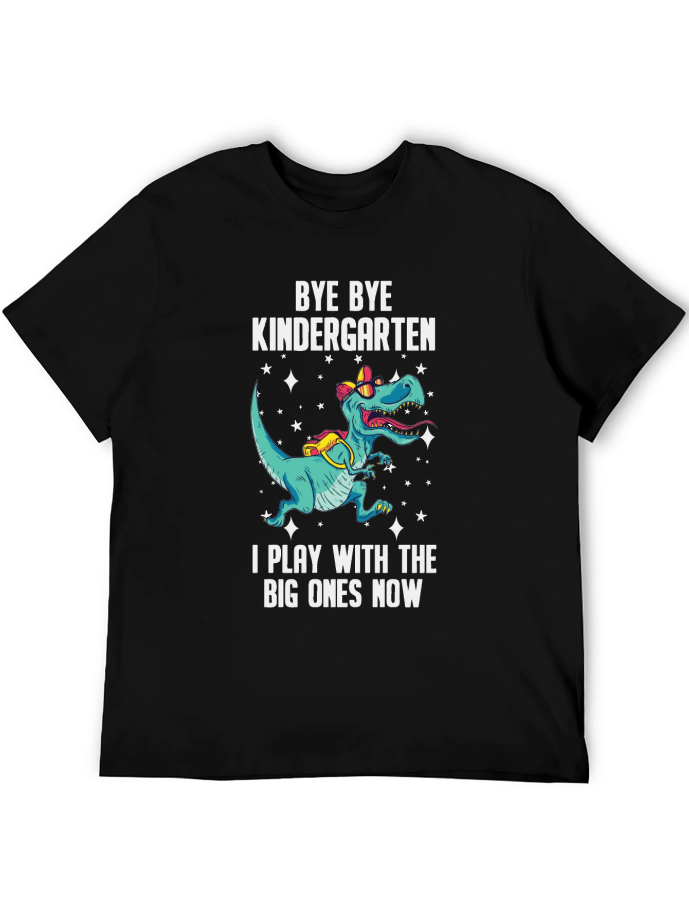 Bye Bye Kindergarten Dinosaur T-Shirt