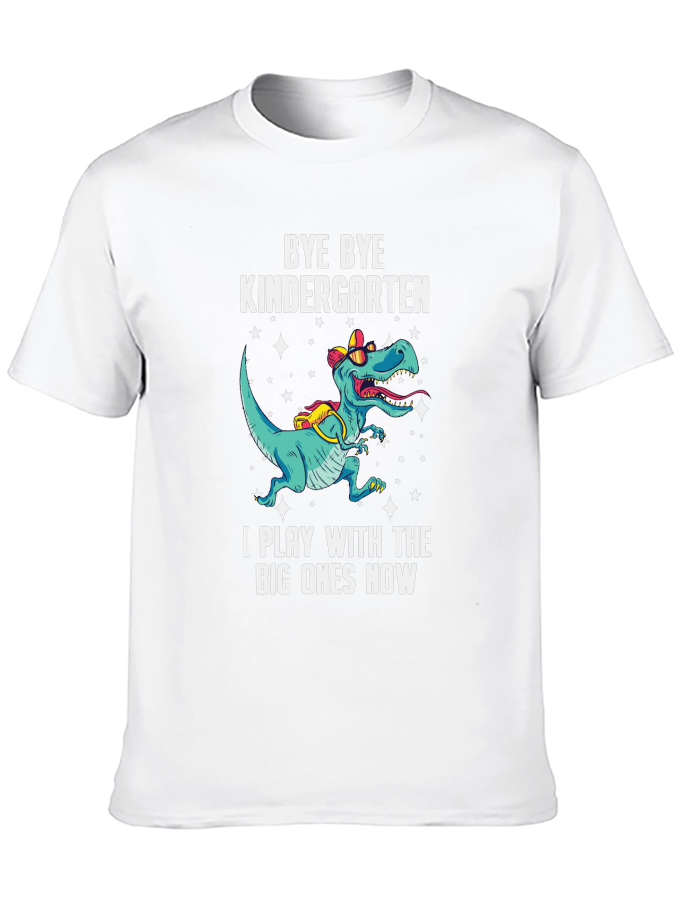 Bye Bye Kindergarten Dinosaur T-Shirt