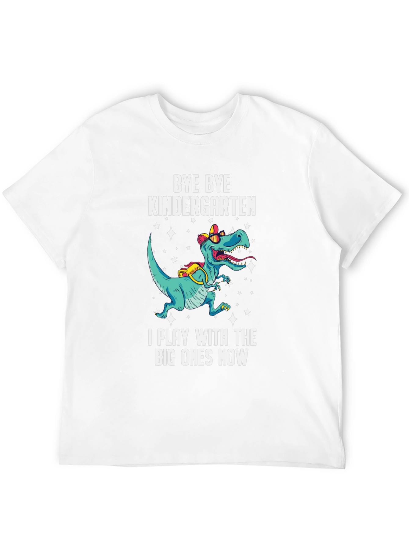 Bye Bye Kindergarten Dinosaur T-Shirt