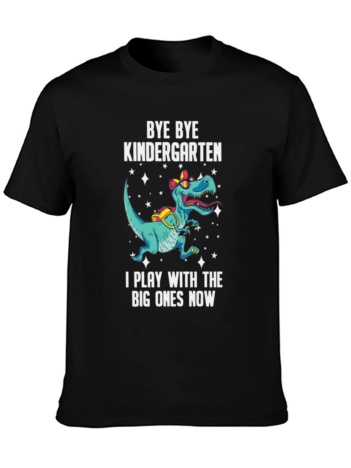 Bye Bye Kindergarten Dinosaur T-Shirt