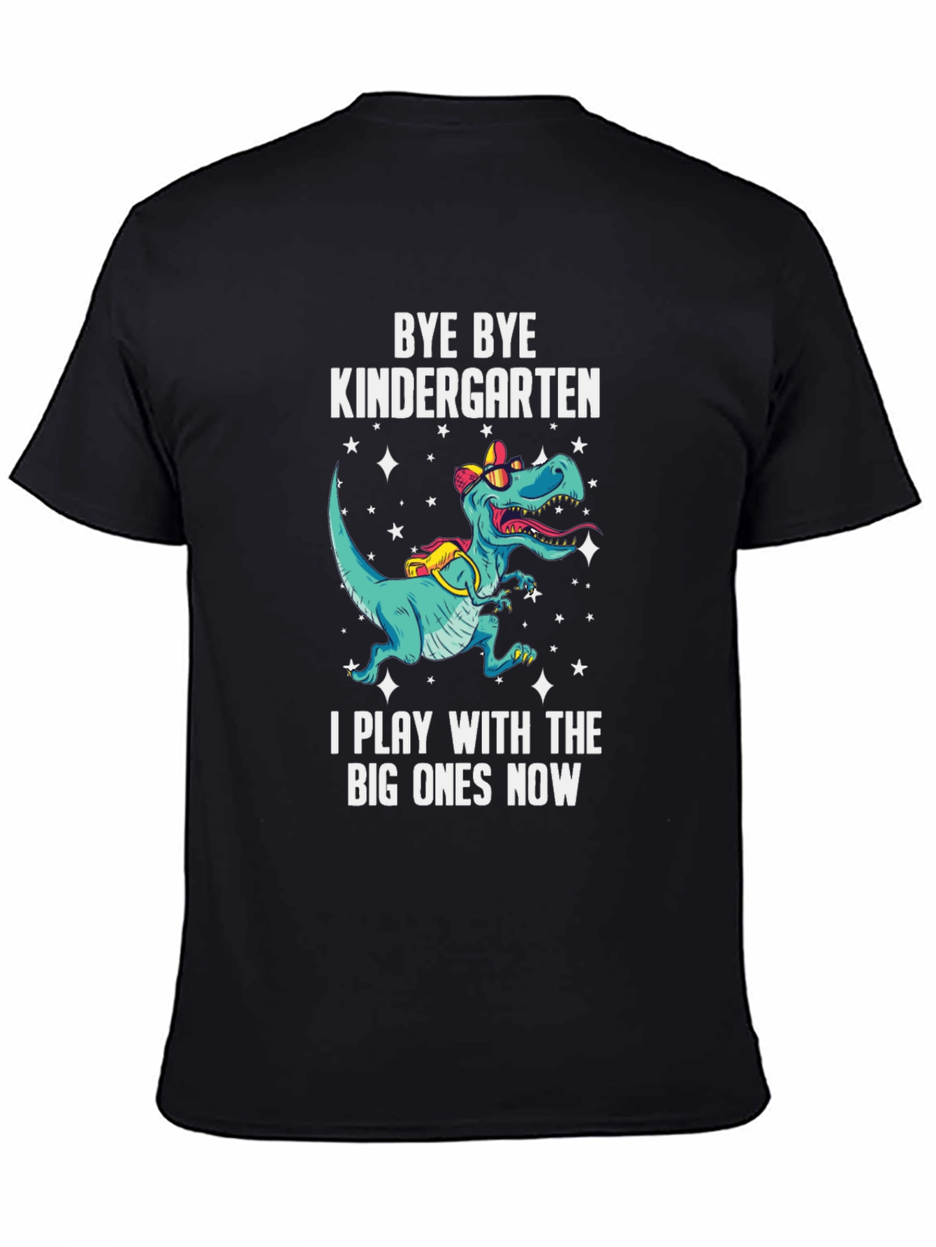 Bye Bye Kindergarten Dinosaur T-Shirt