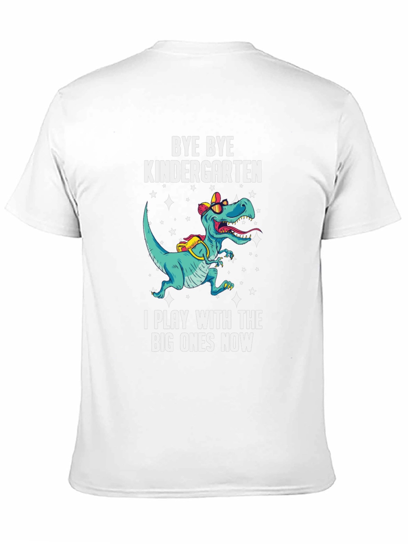 Bye Bye Kindergarten Dinosaur T-Shirt