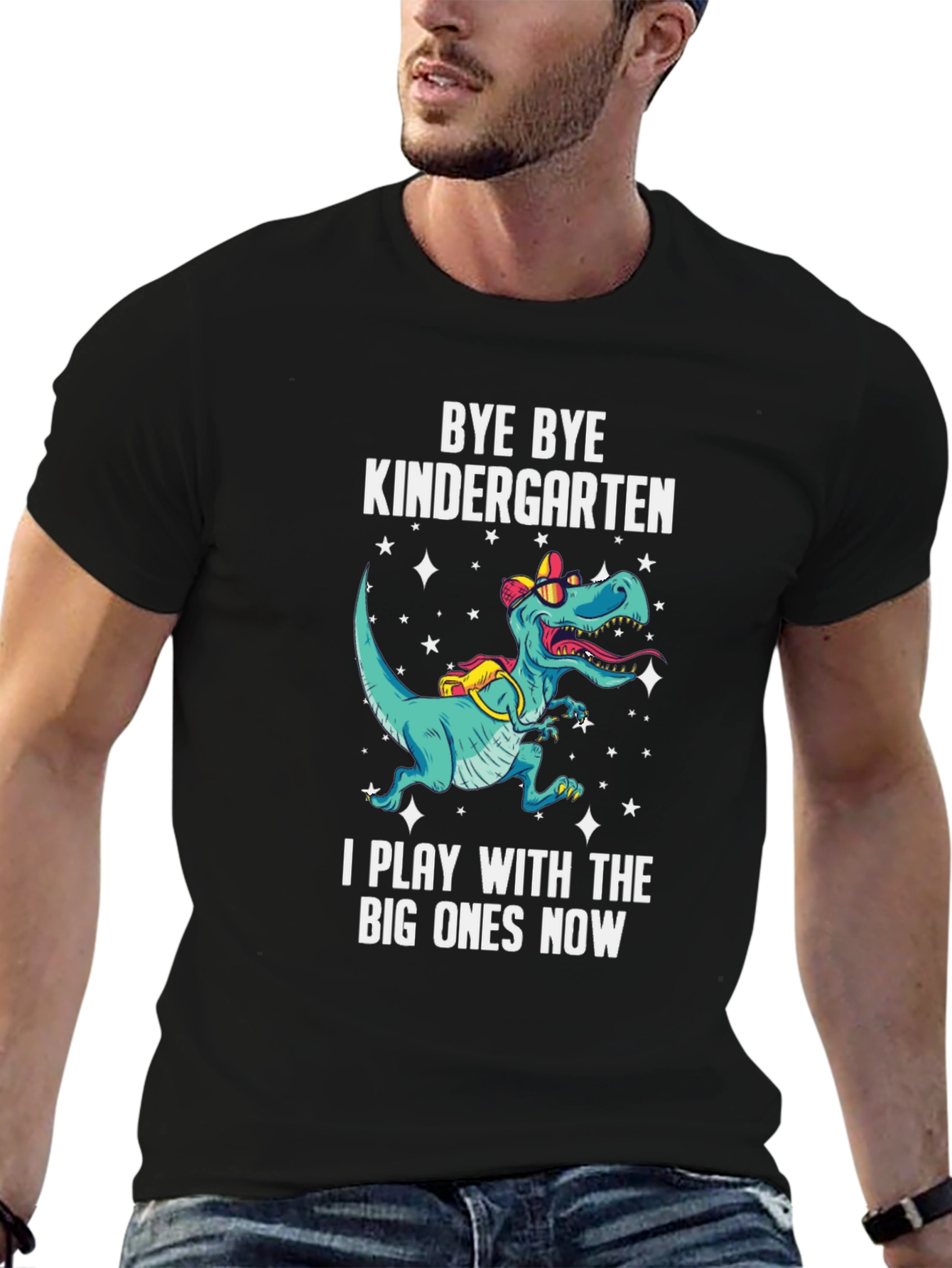 Bye Bye Kindergarten Dinosaur T-Shirt