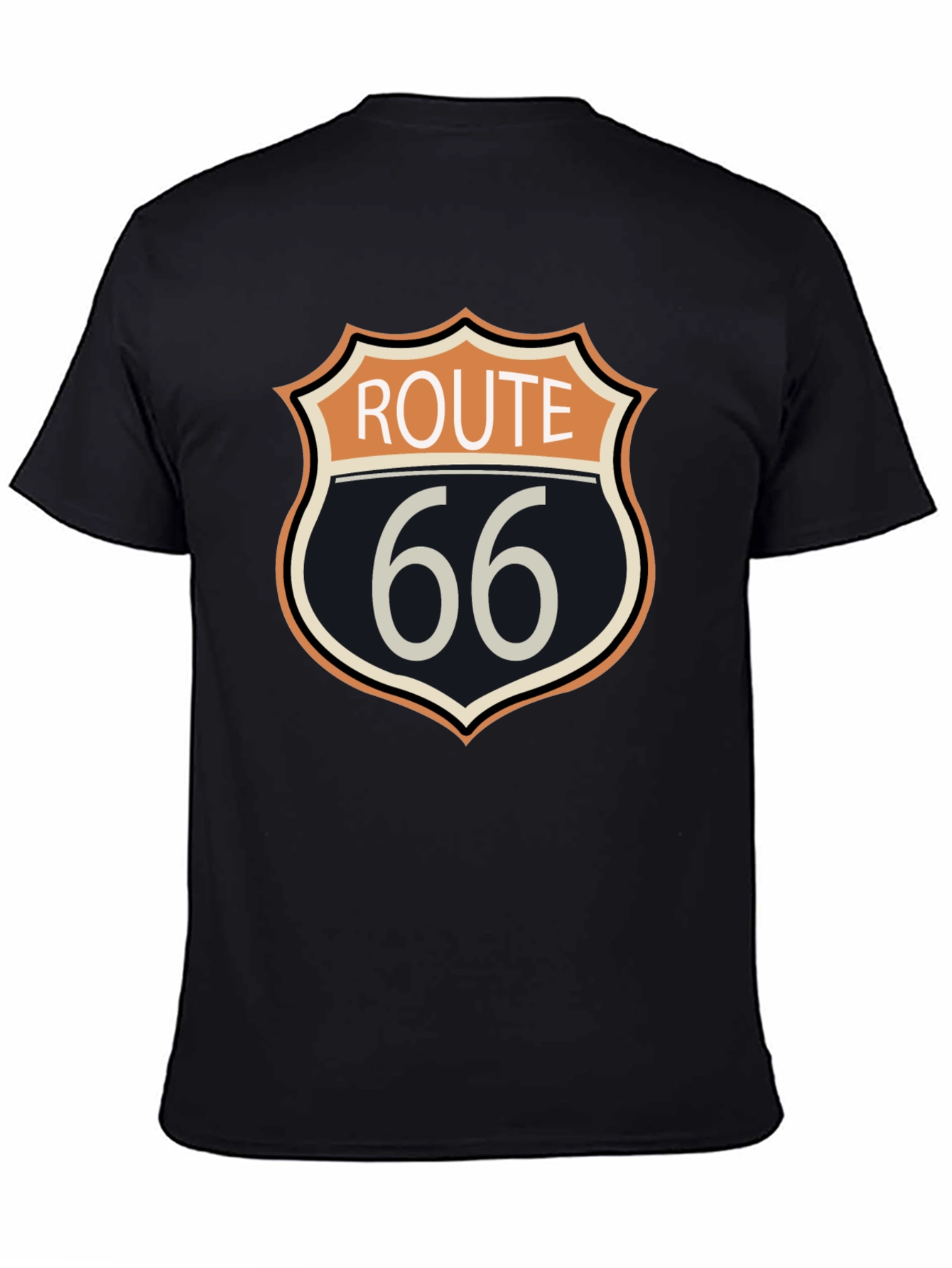 Route 66 Graphic T-Shirt - Classic Americana Design