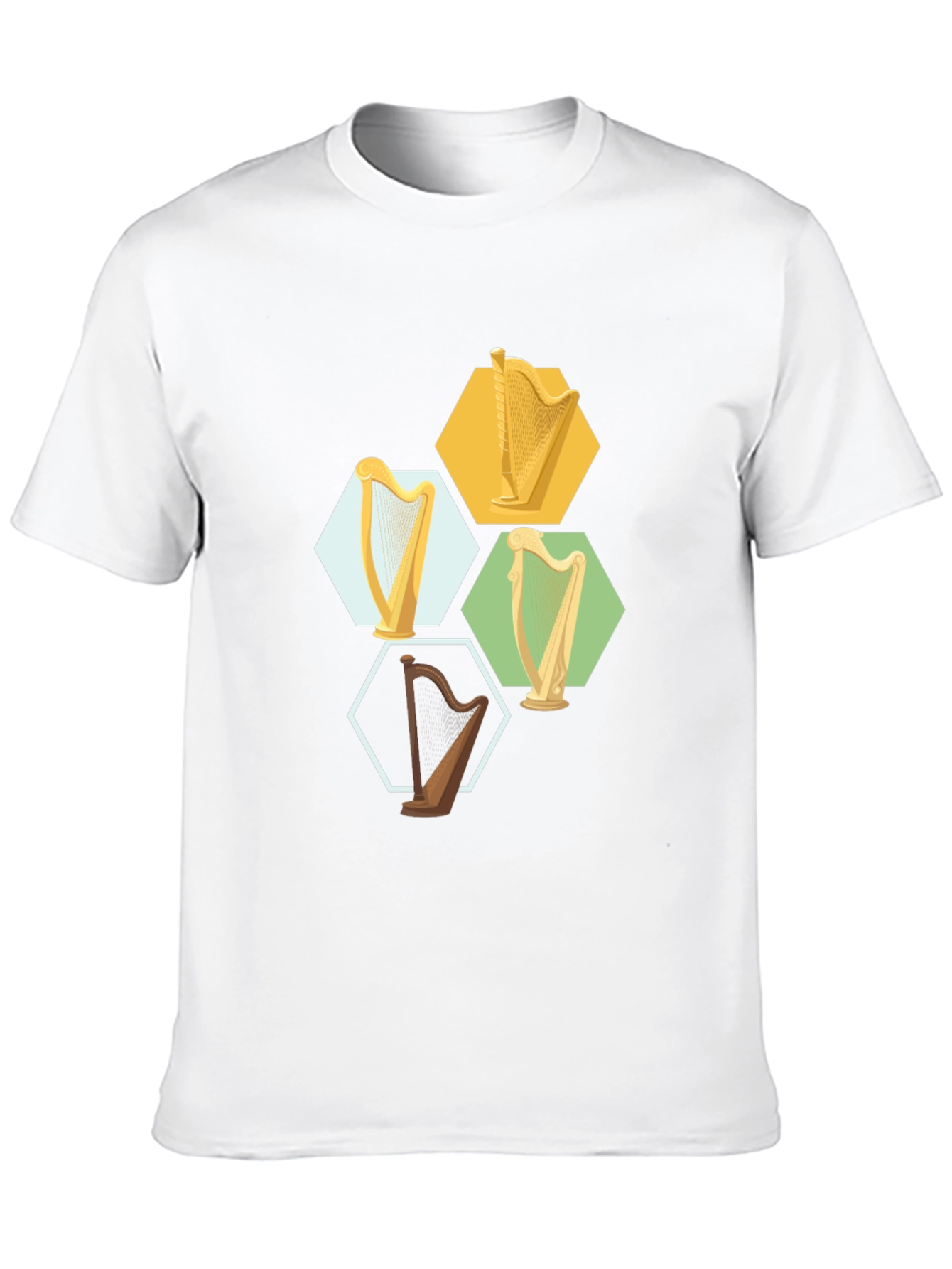 Harp Graphic Tee - Black