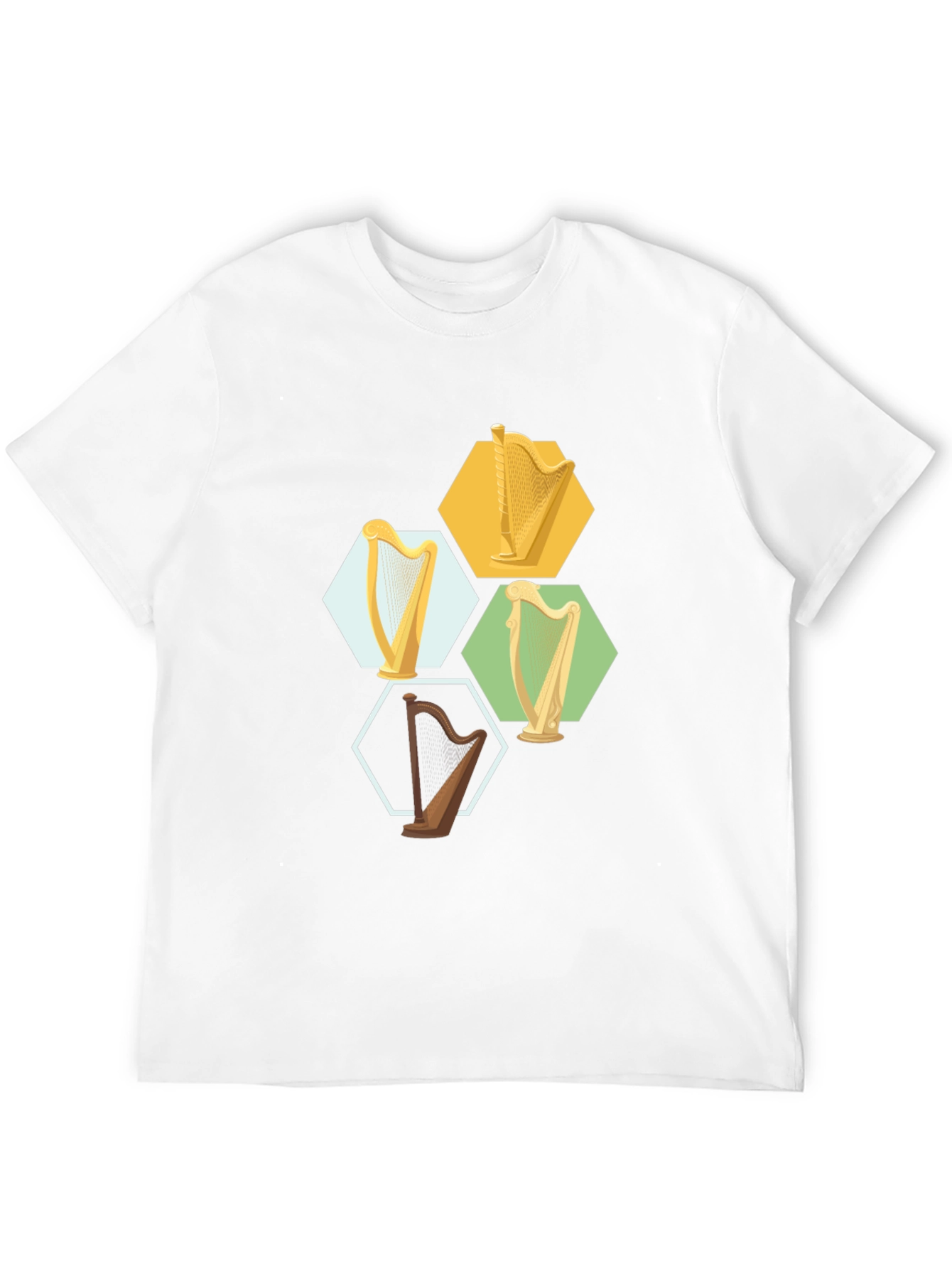 Harp Graphic Tee - Black