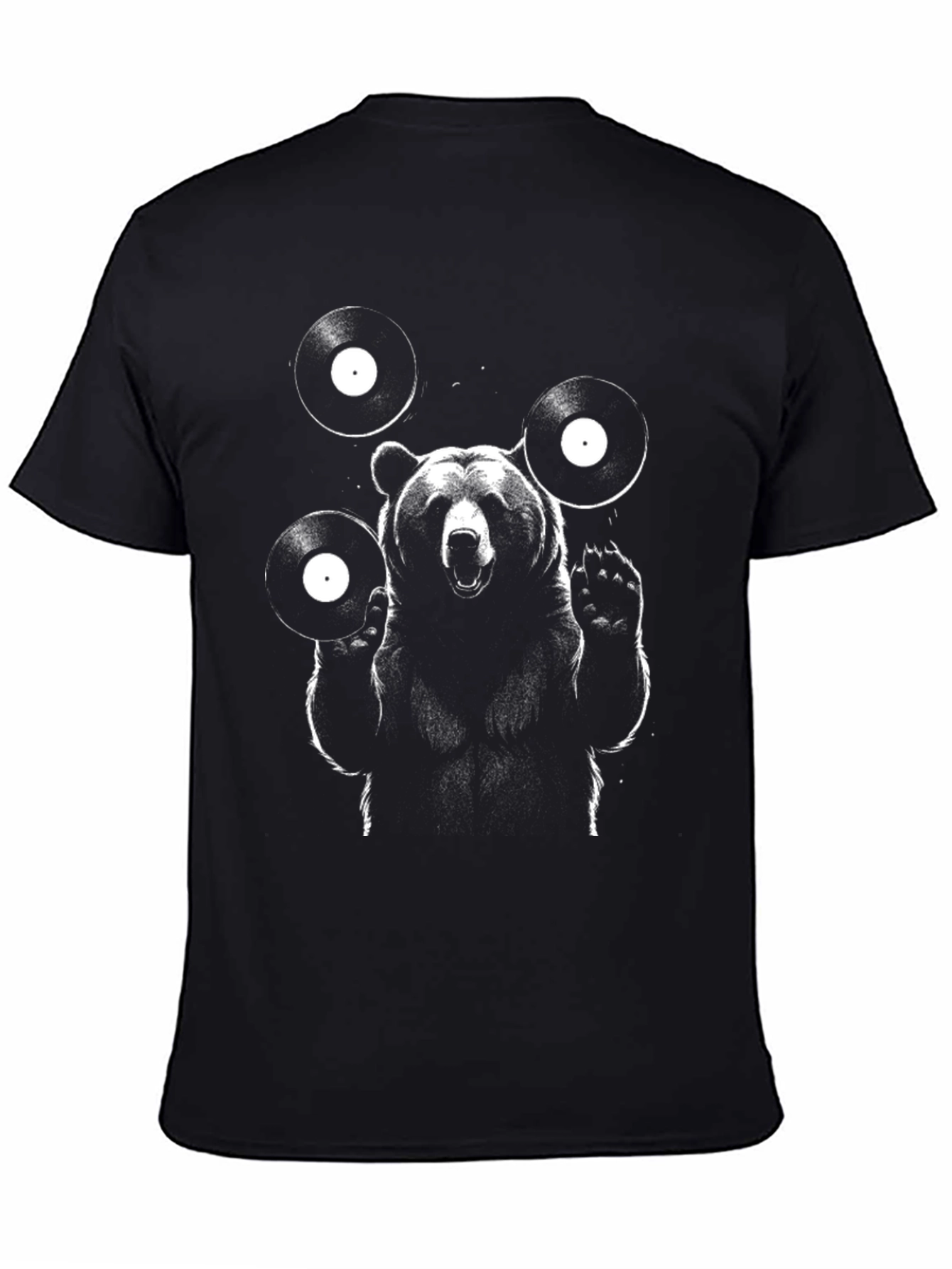 Bear DJ Graphic T-Shirt