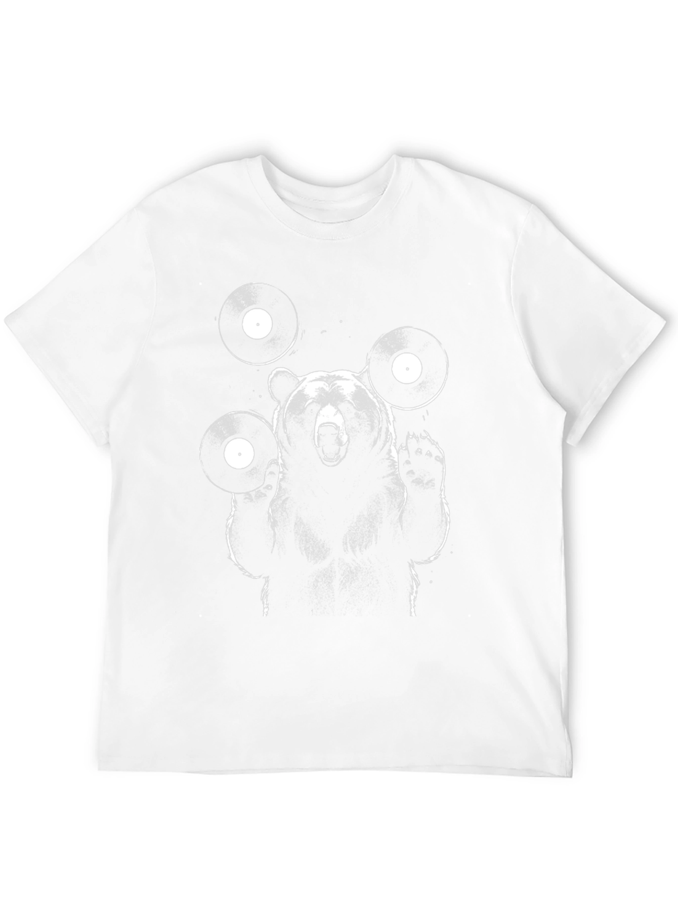 Bear DJ Graphic T-Shirt