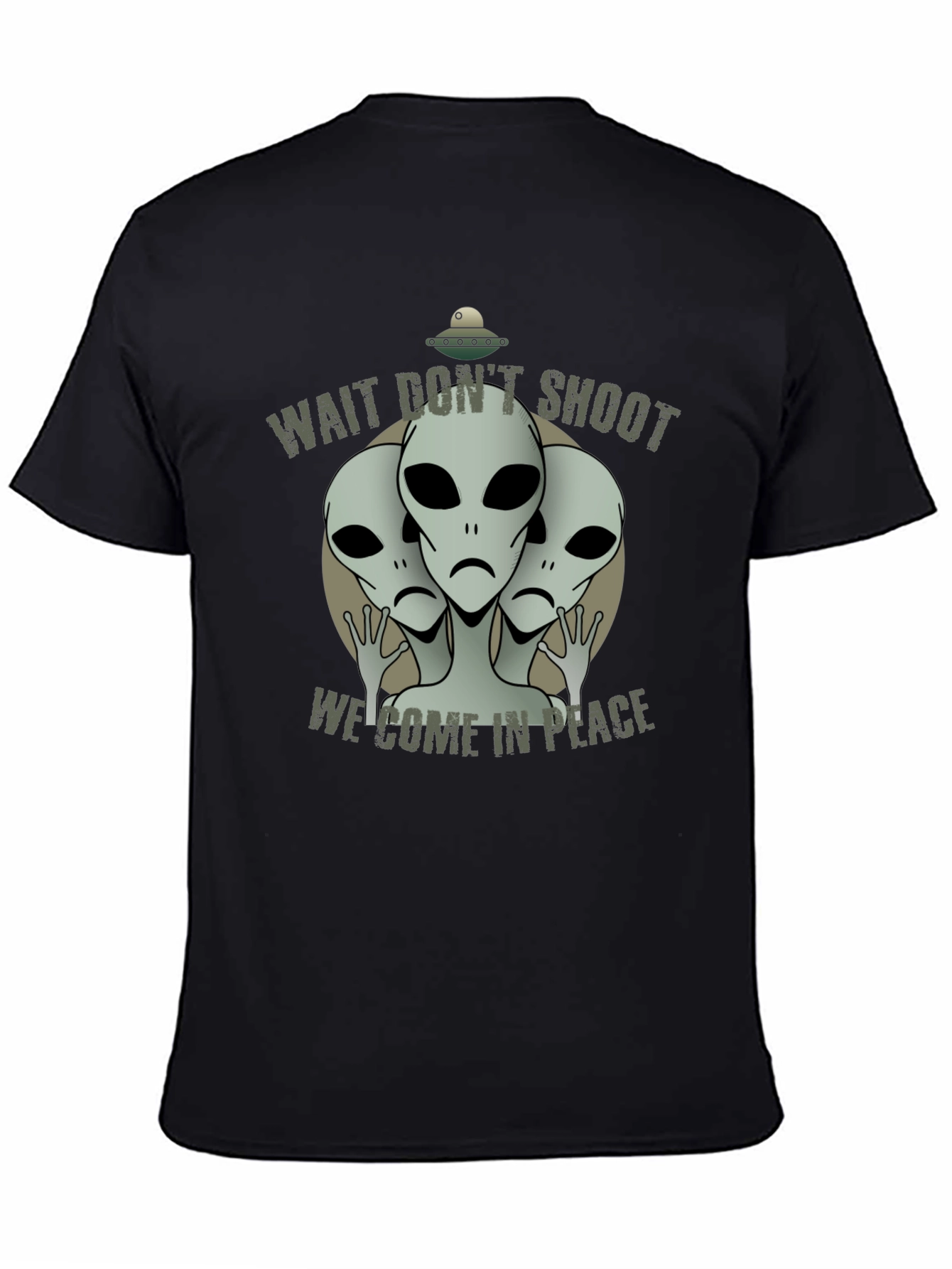 Alien Peace T-Shirt - Wait Dont Shoot!
