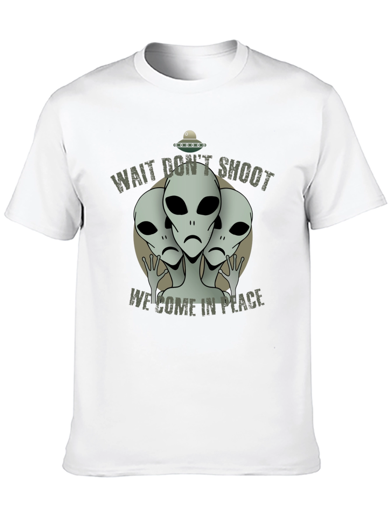 Alien Peace T-Shirt - Wait Dont Shoot!