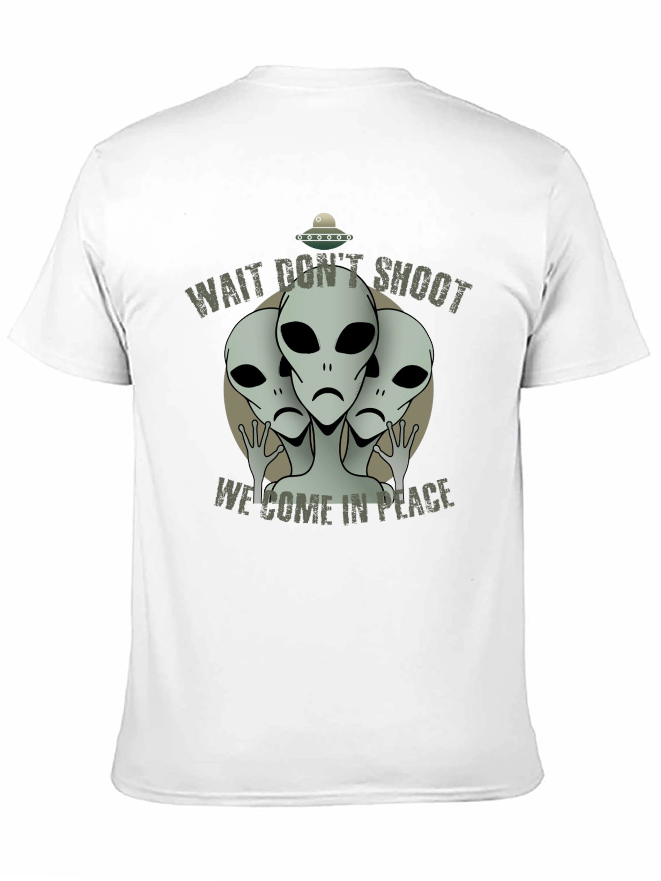 Alien Peace T-Shirt - Wait Dont Shoot!