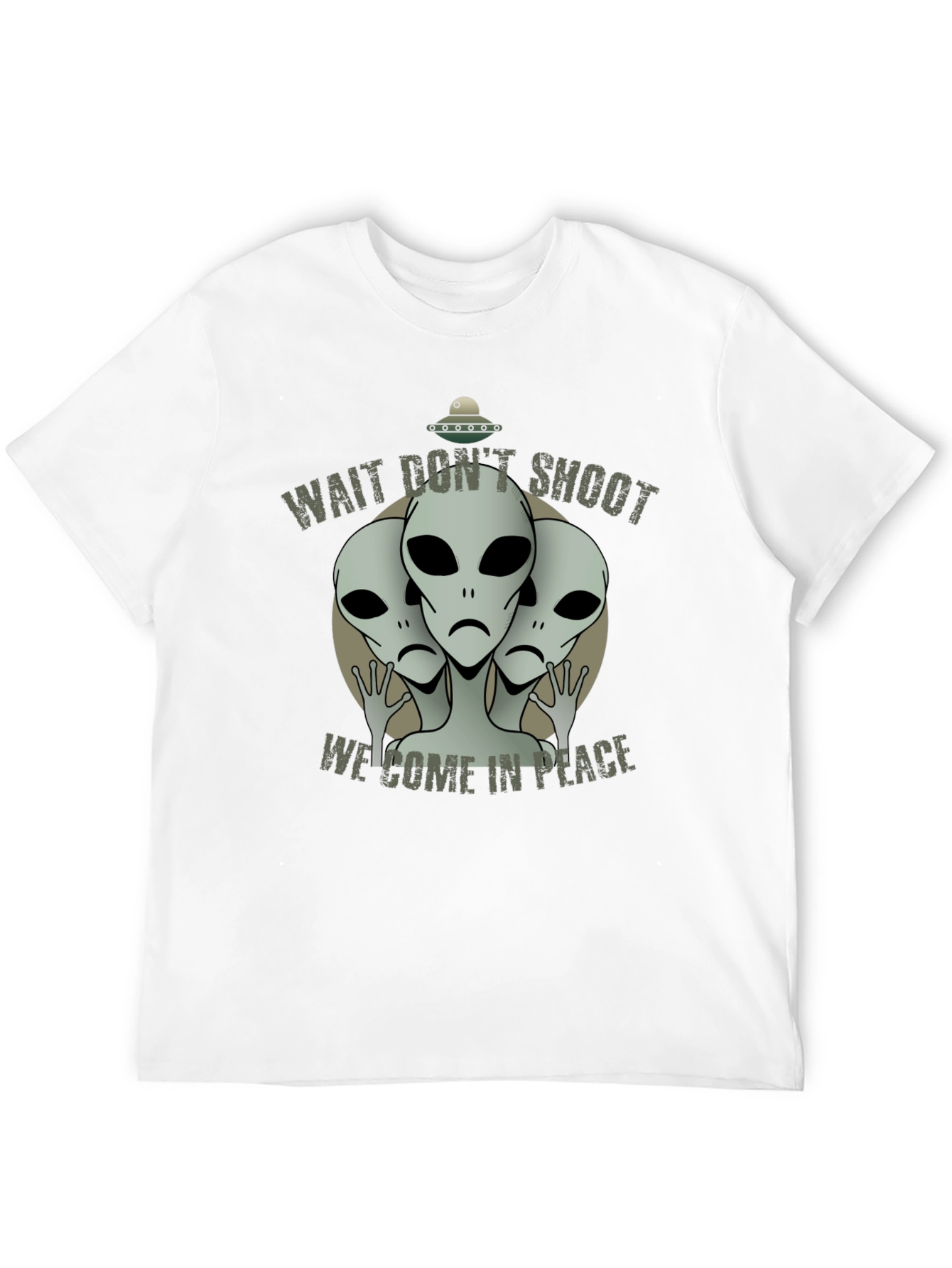 Alien Peace T-Shirt - Wait Dont Shoot!