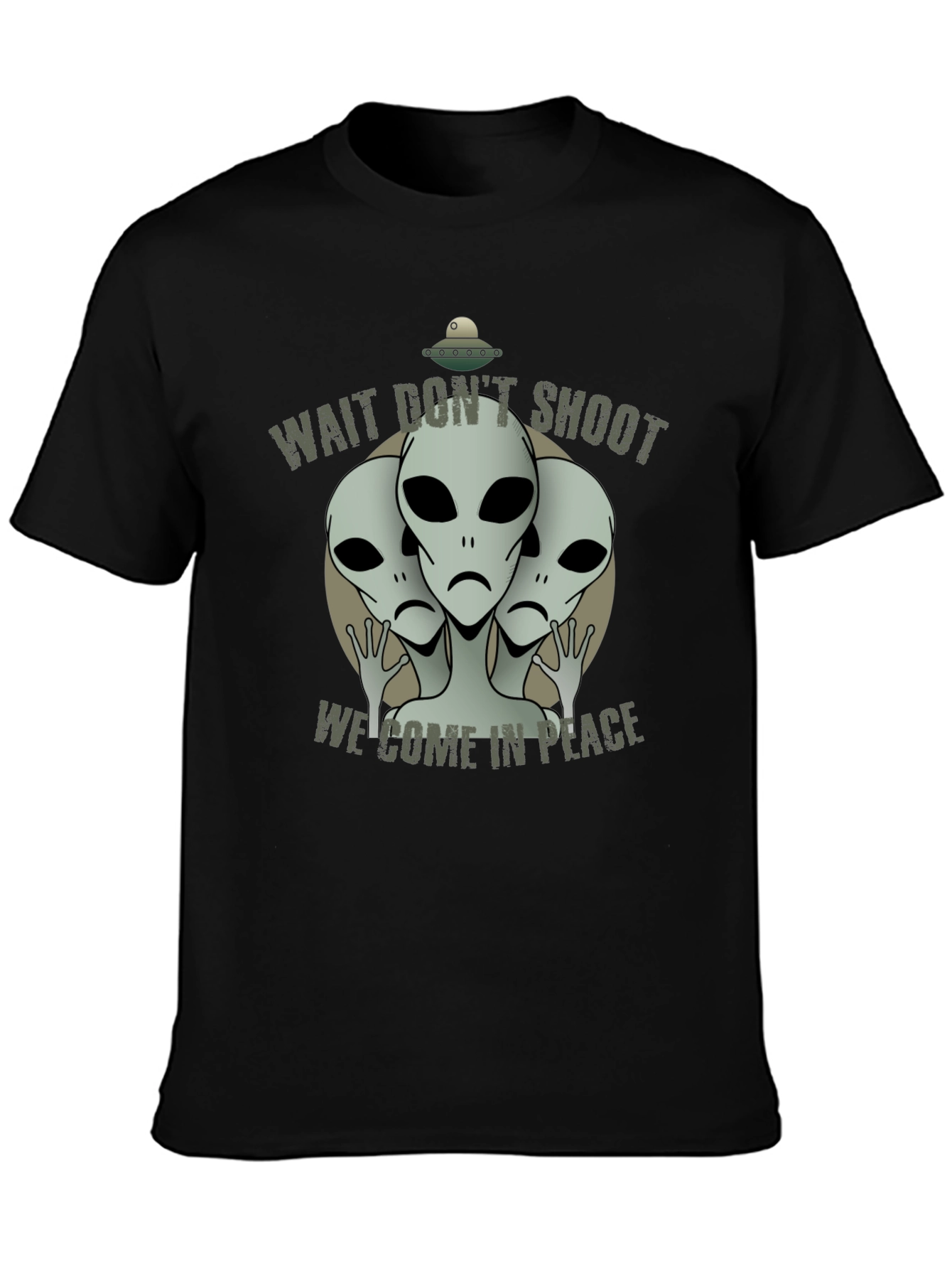 Alien Peace T-Shirt - Wait Dont Shoot!