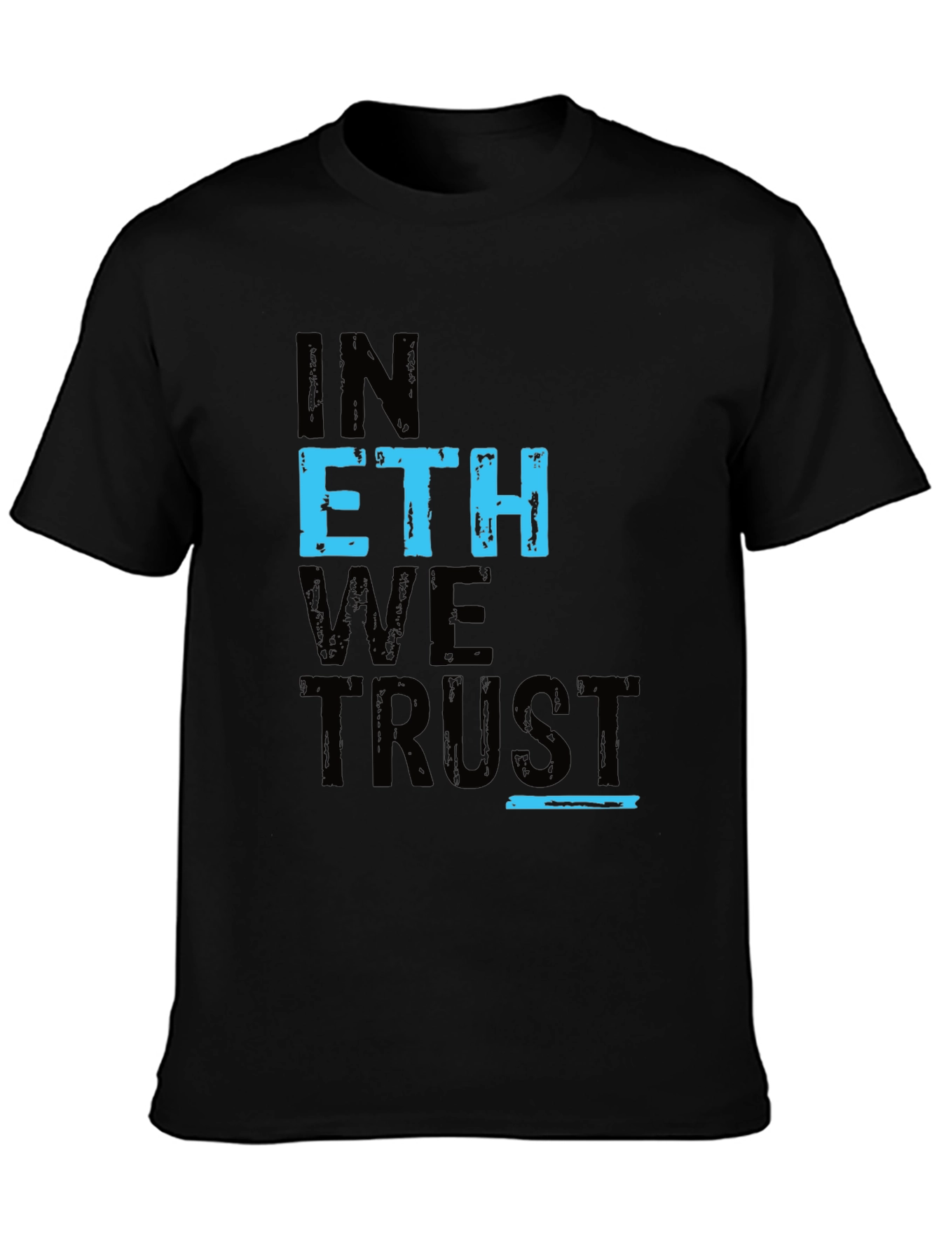 In ETH We Trust Black T-Shirt