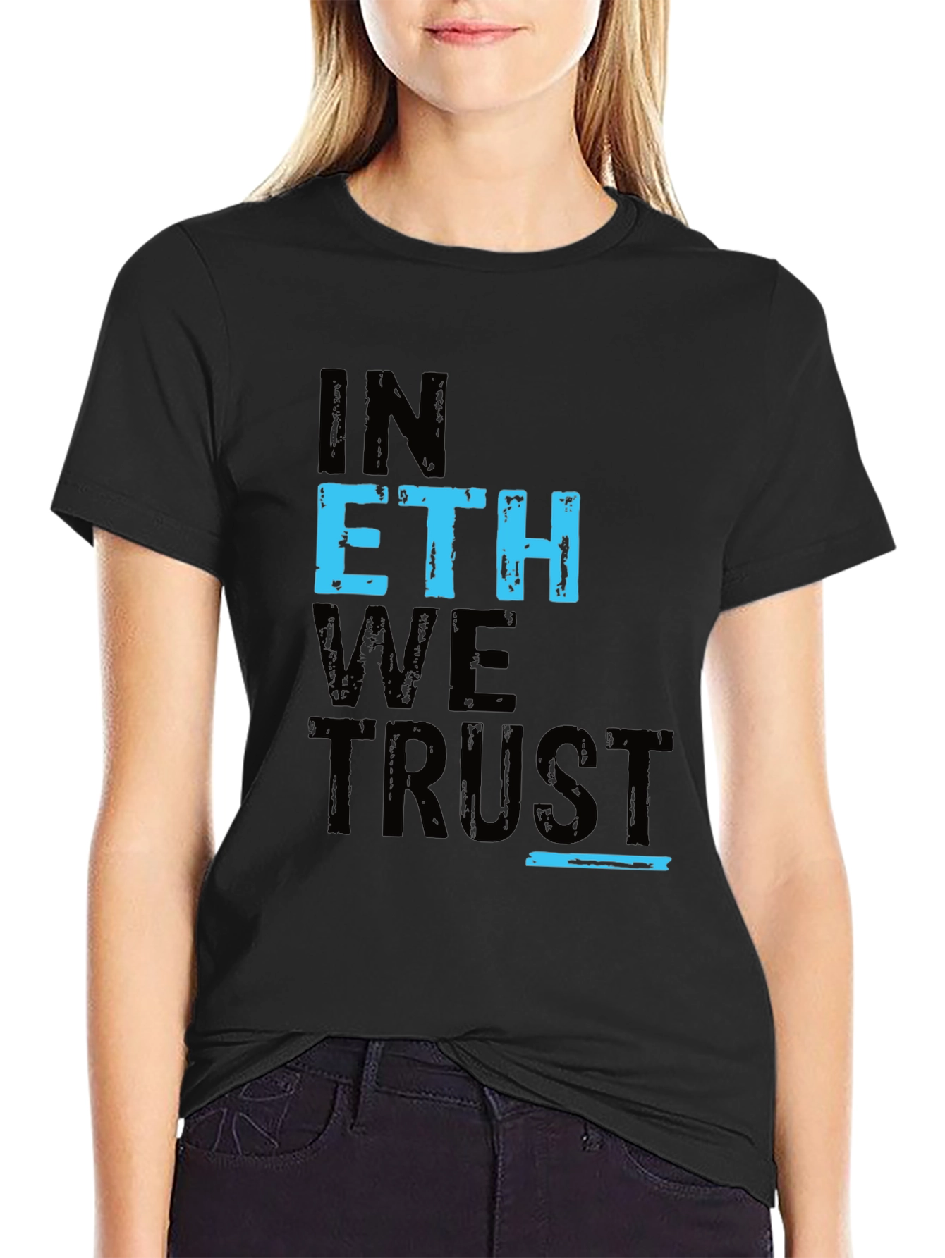 In ETH We Trust Black T-Shirt