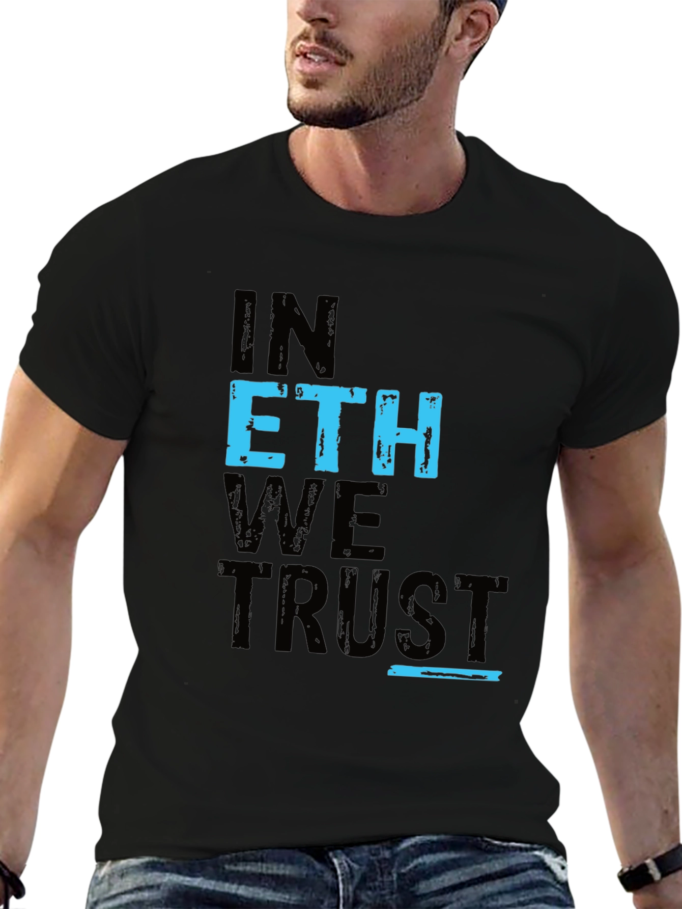 In ETH We Trust Black T-Shirt