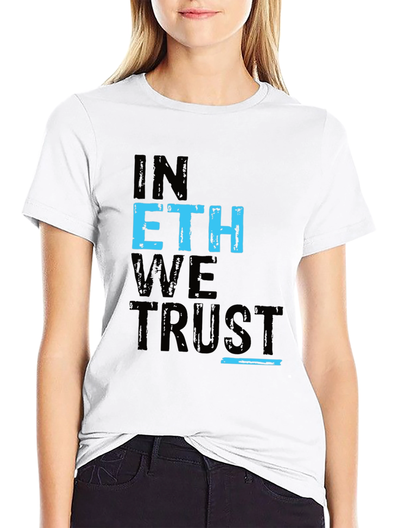 In ETH We Trust Black T-Shirt